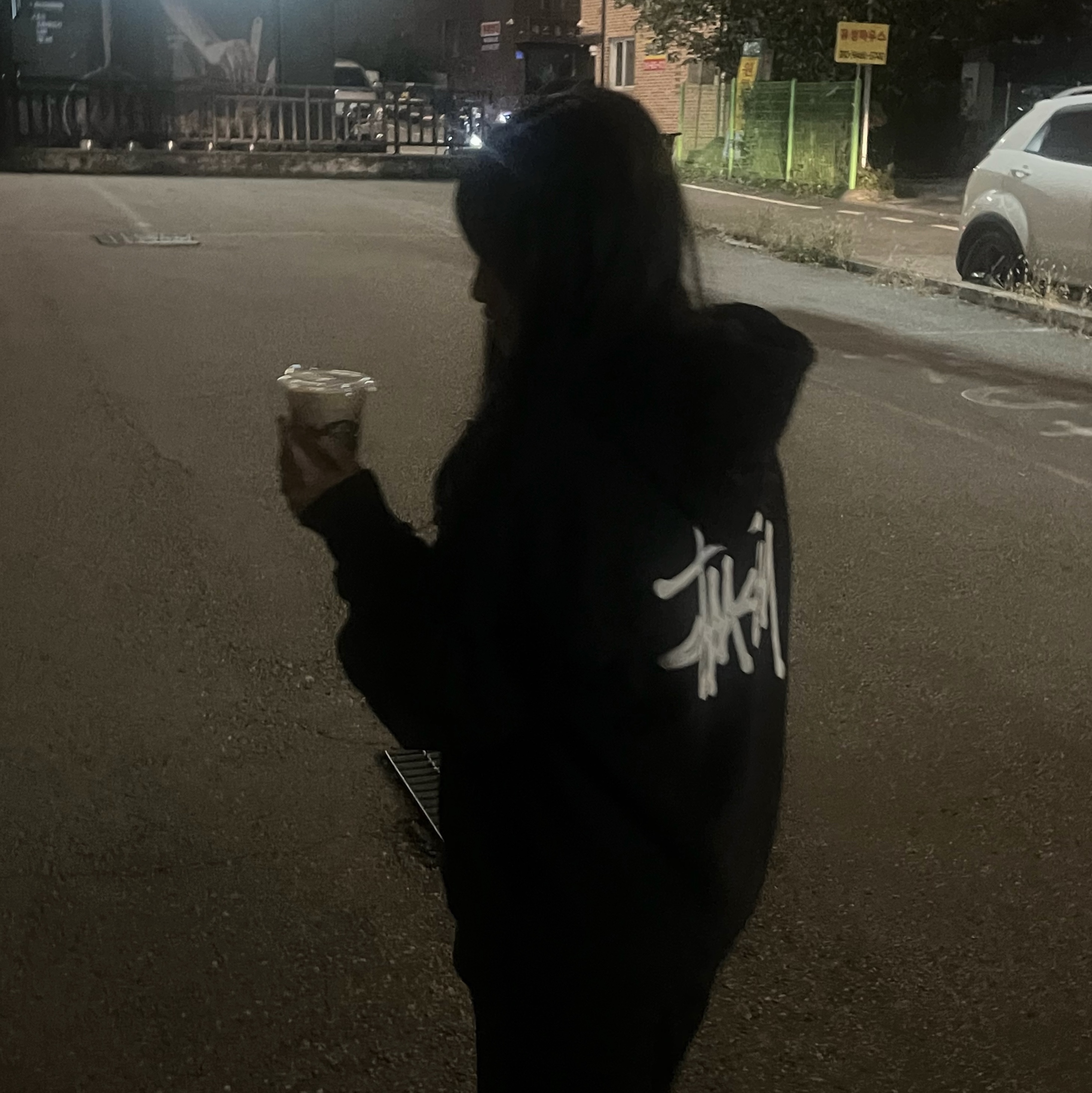 Stussy Basic Stussy Hoodie Black 2023 착용 스타일 - 2