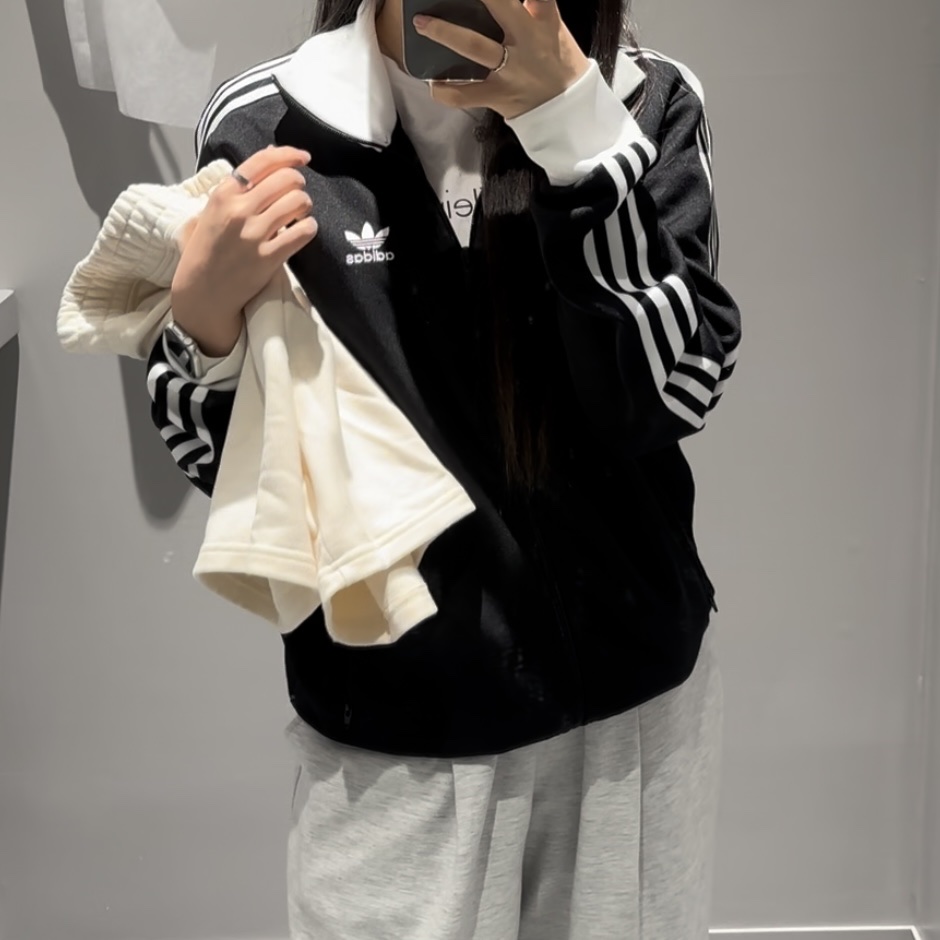 Adidas Adicolor Classics Beckenbauer Track Jacket Black - KR Sizing 착용 스타일