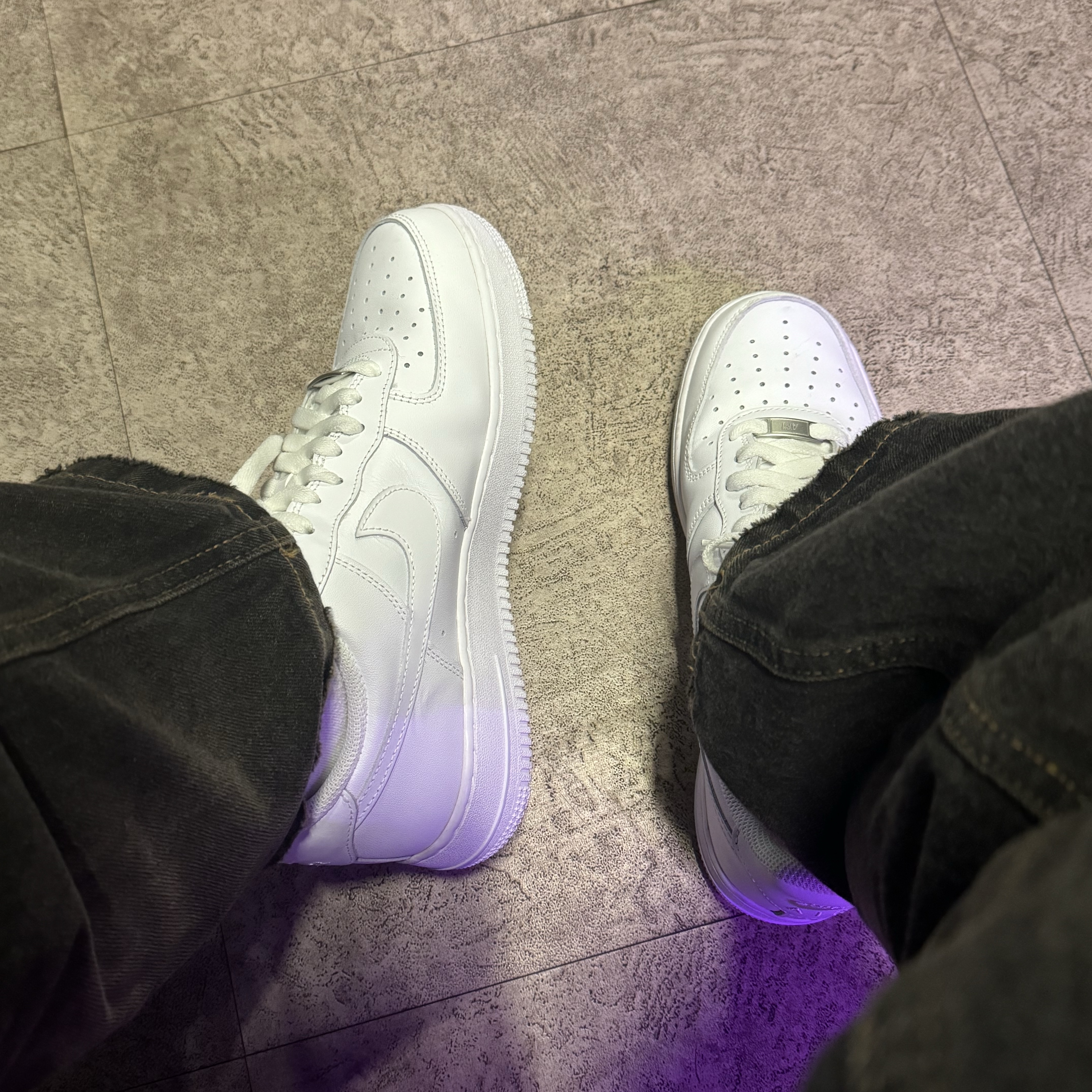 Nike Air Force 1 '07 Low White 착용 스타일