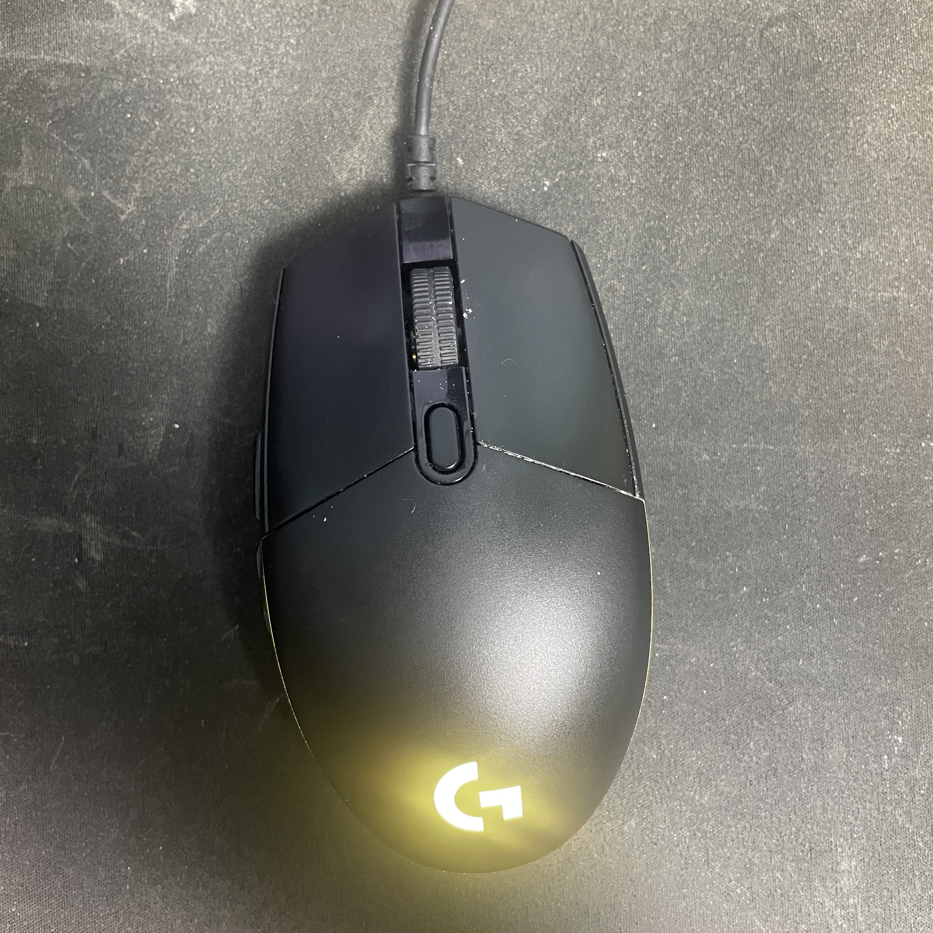 Logitech G102 Lightsync Black (Korean Ver.) 착용 스타일