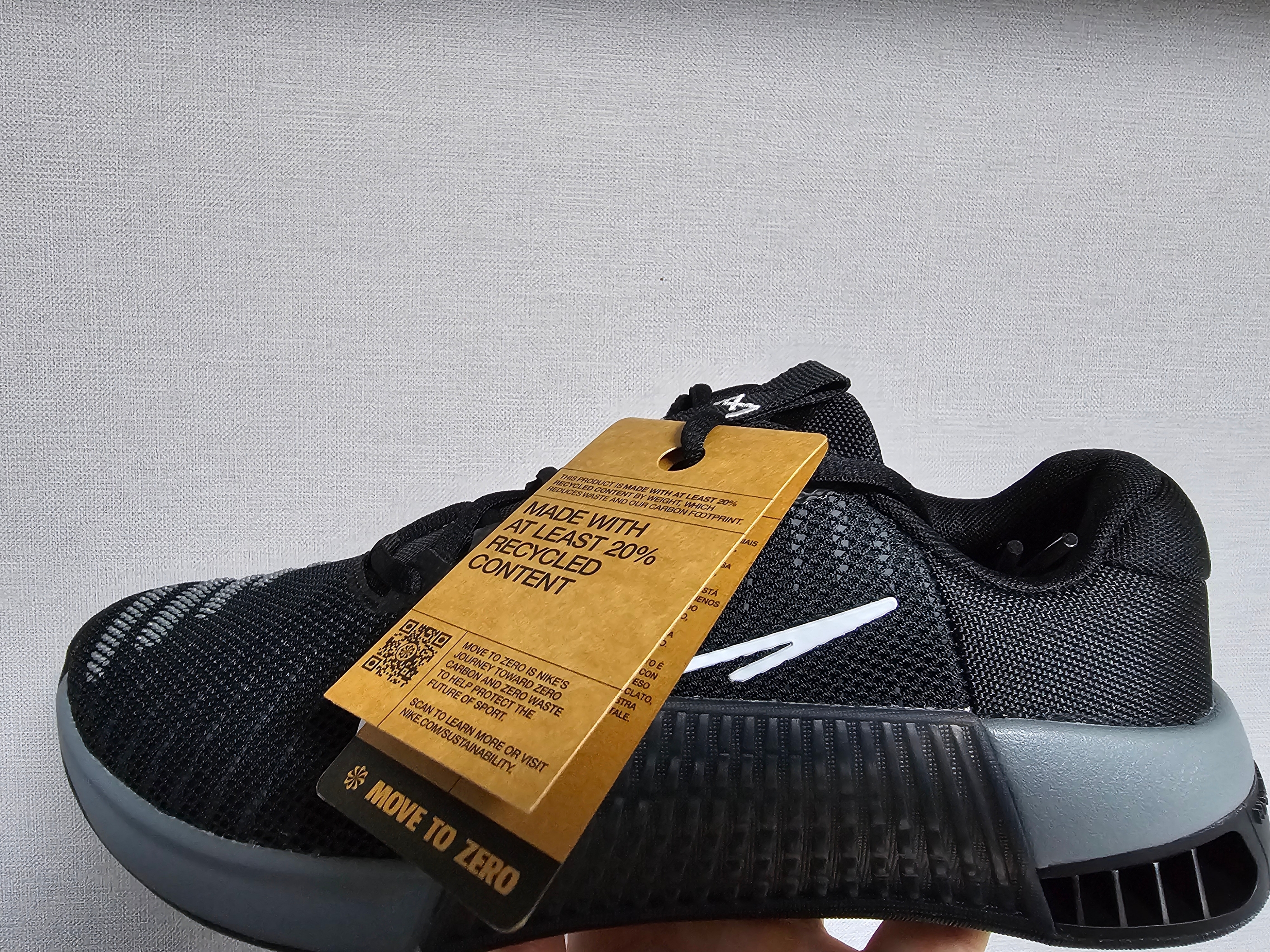Nike Metcon 9 Black Smoke Grey 착용 스타일