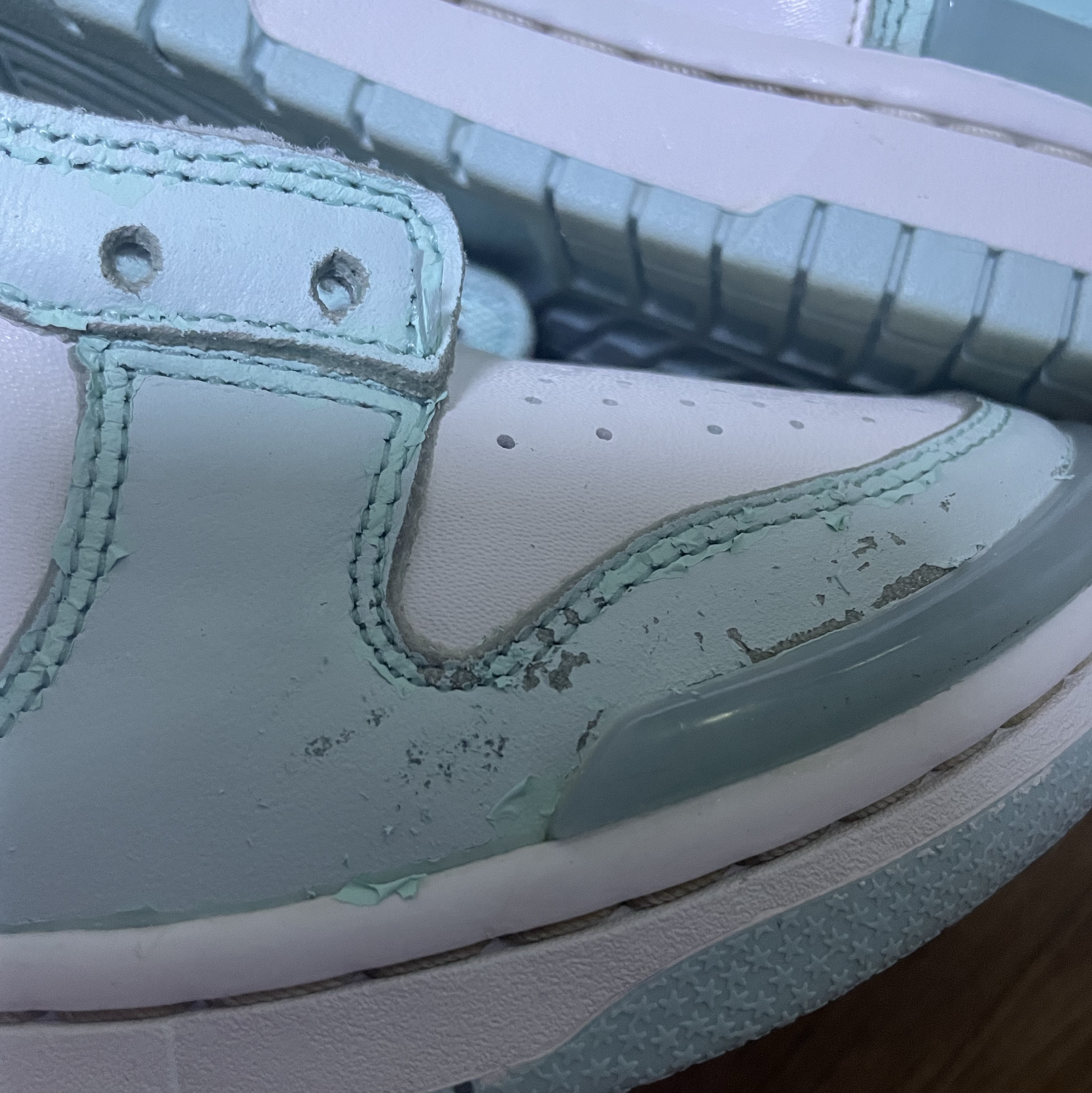 (W) Nike Dunk Low Twist Jade Ice 착용 스타일 - 2