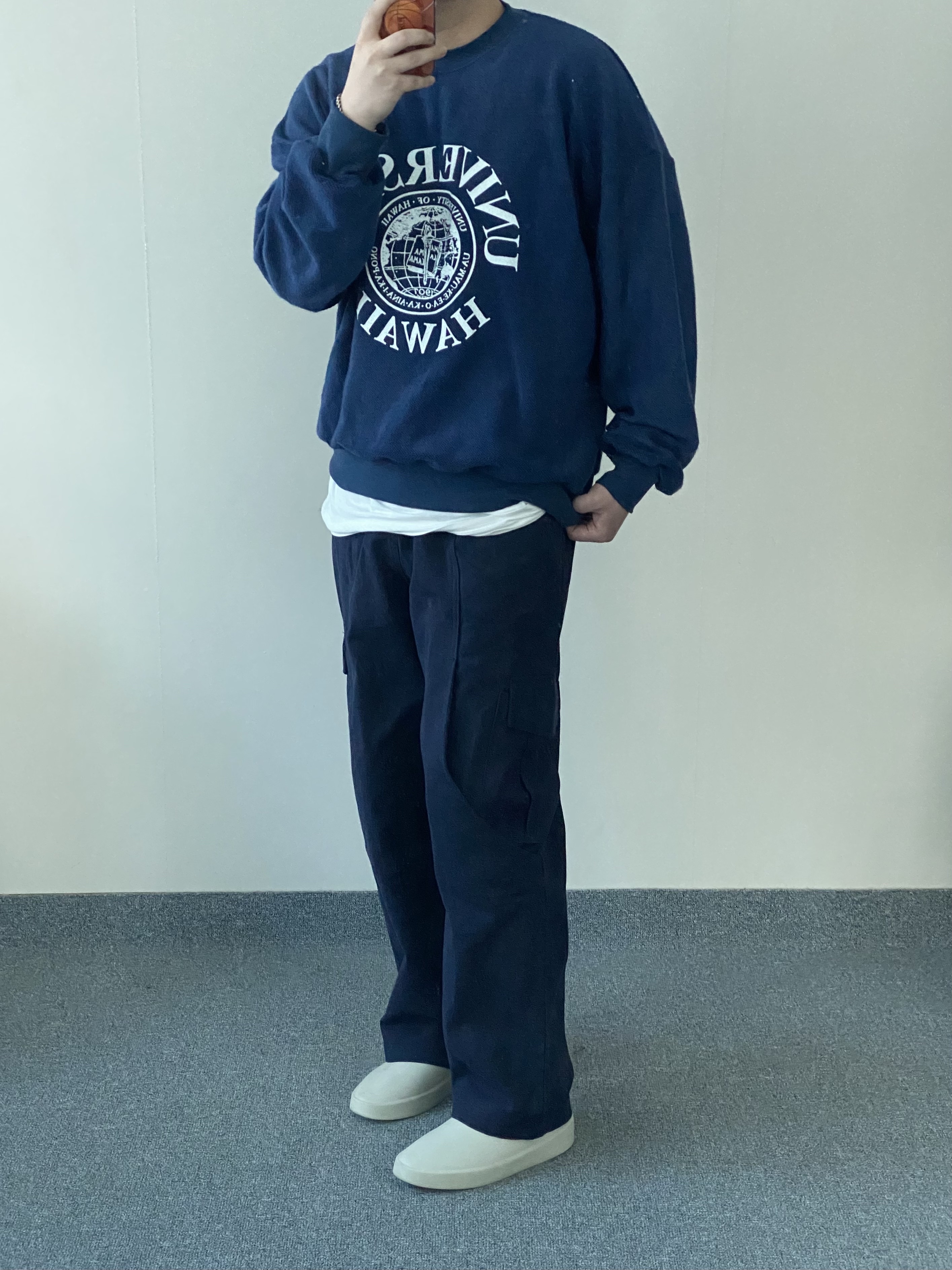 Fear of God The California Cement 착용 스타일 - 2