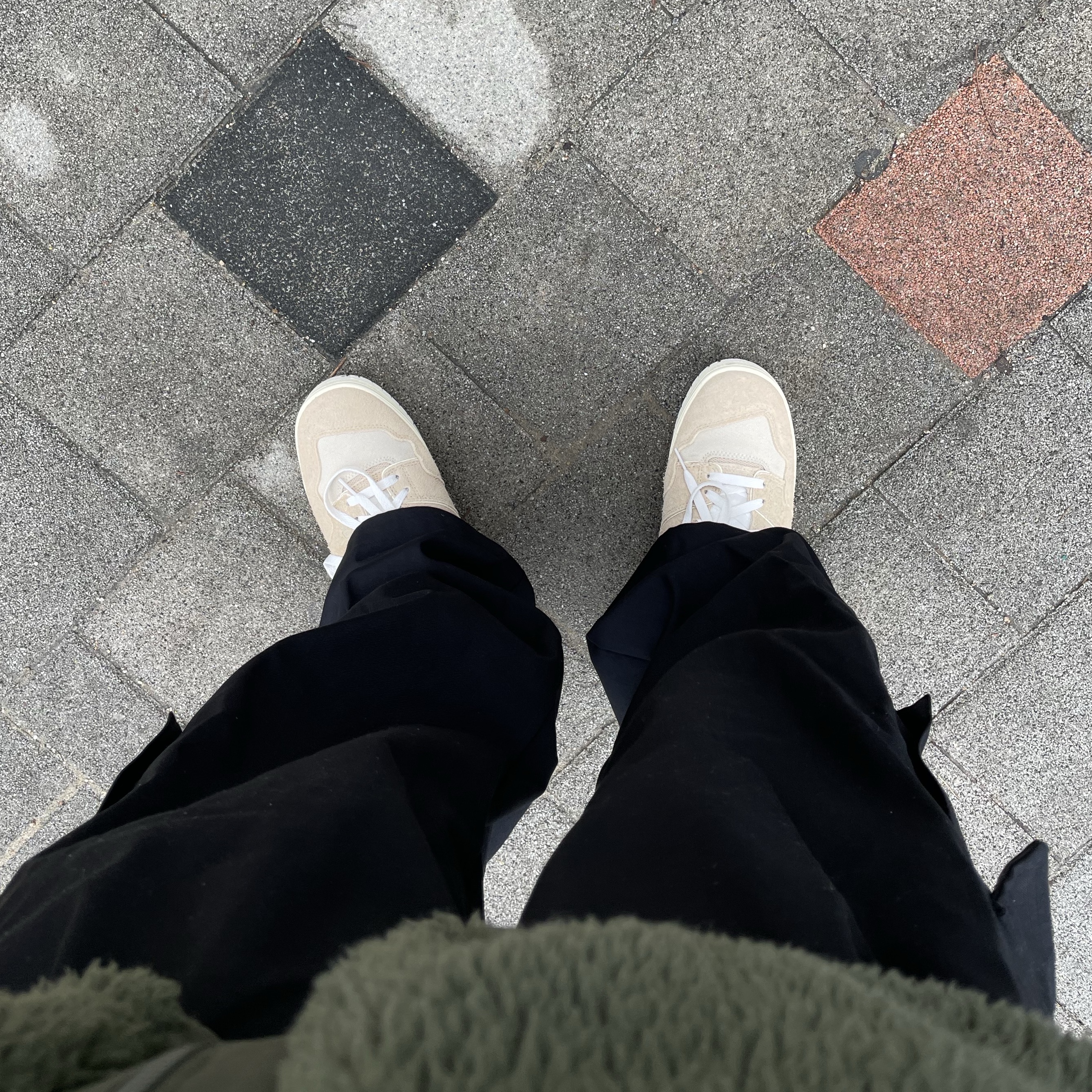 New Balance x Aime Leon Dore 550 Warm Sand 착용 스타일