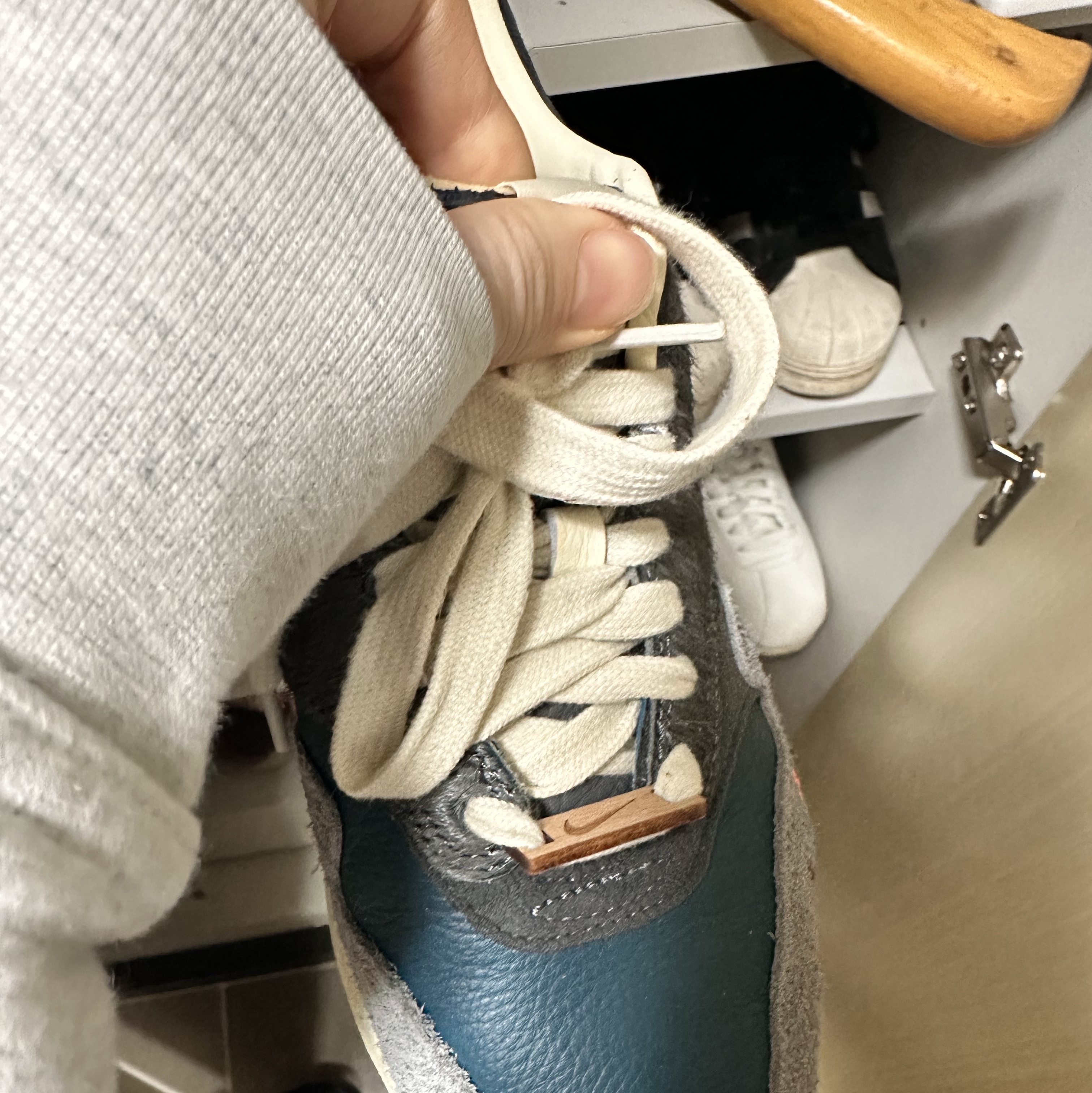 Nike x Kasina Air Max 1 SP Won-Ang Particle Grey 착용 스타일