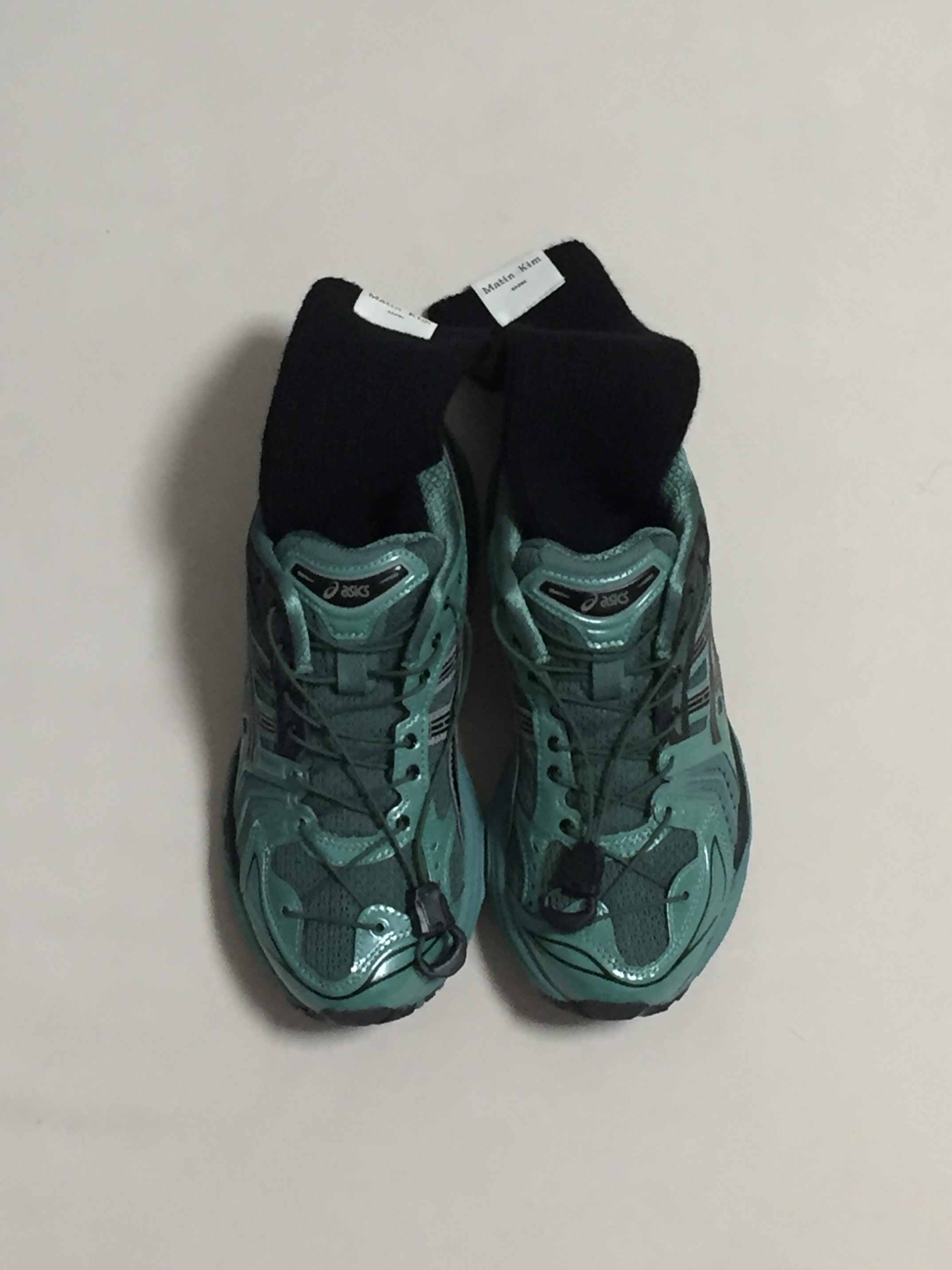 Asics x Unaffected Gel-Kayano 14 Uranus Green 착용 스타일 - 1