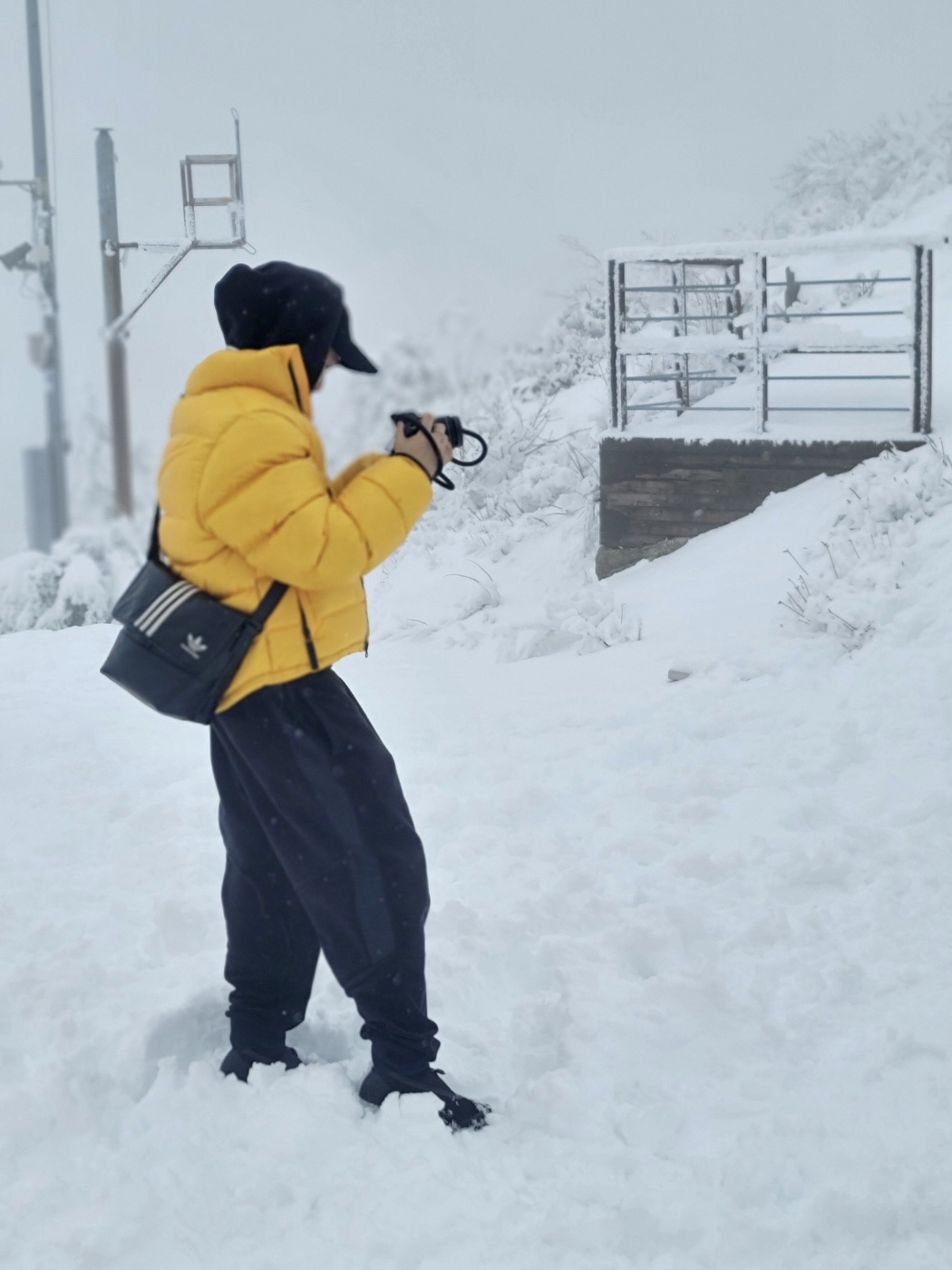 Nike x Drake Nocta Puffer Jacket University Gold - Asia, Balenciaga x Adidas North-South Tote Bag Black 착용 스타일 - 1