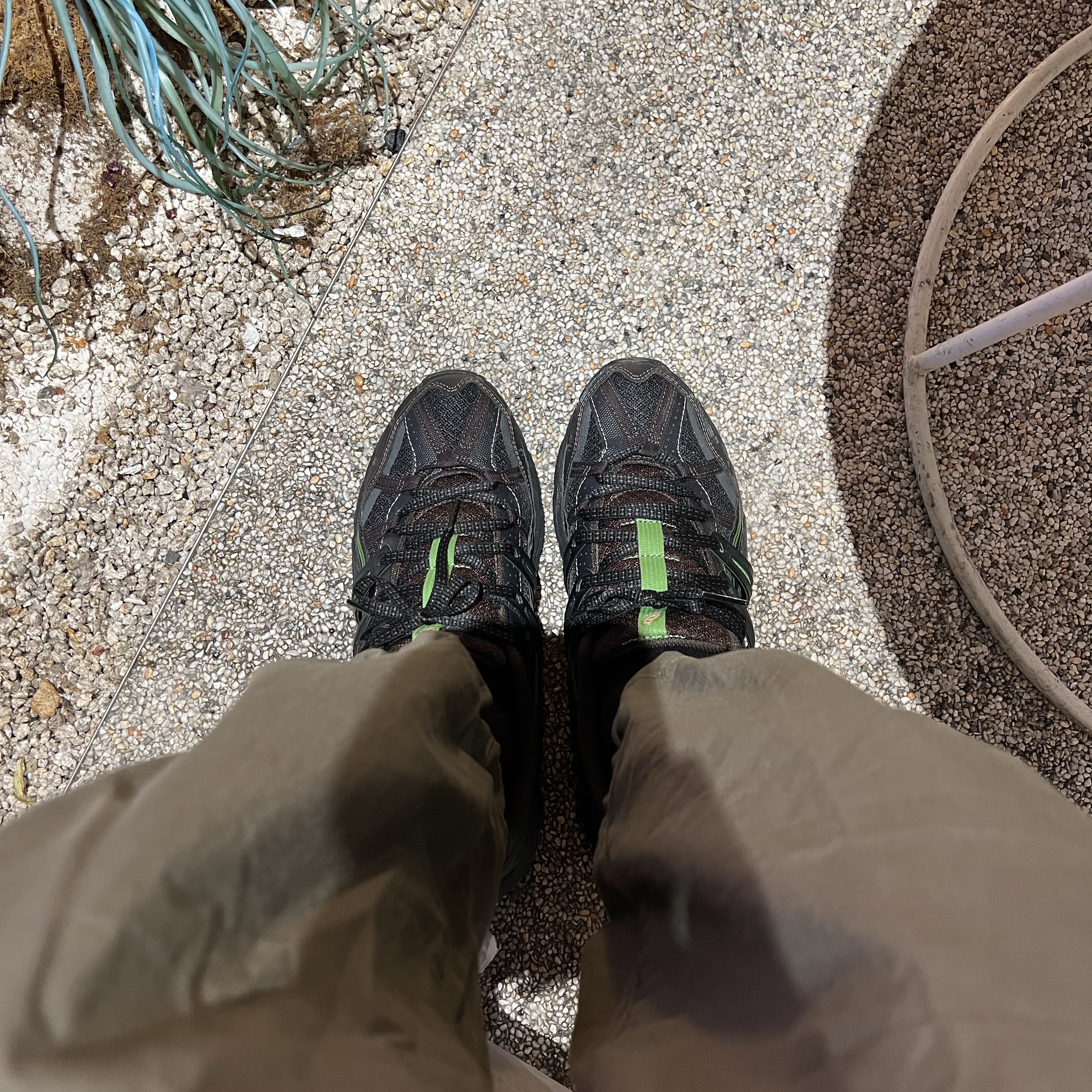 Asics x Andersson Bell Gel-Sonoma 15-50 Black Green 착용 스타일