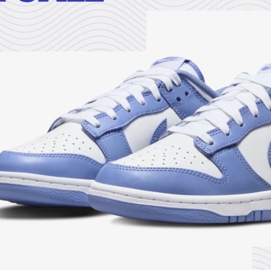 Nike Dunk Low Retro White Polar Blue 착용 스타일