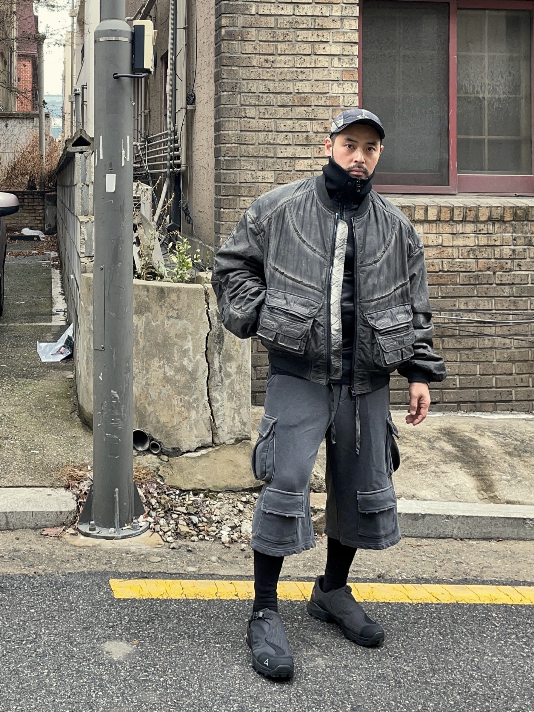 Roa Hiking Minaar Black 착용 스타일 - 1