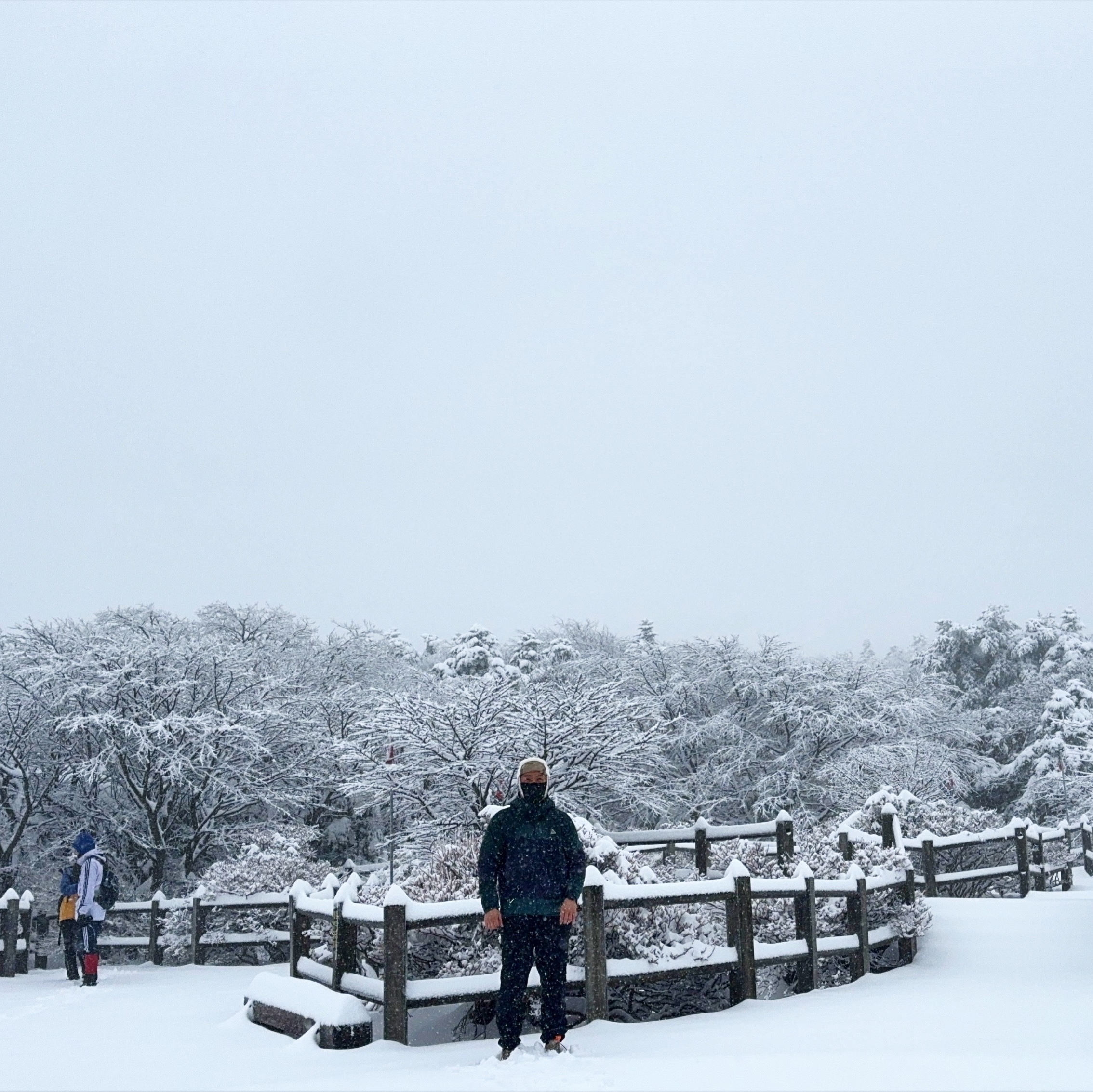 The North Face White Label Fleece Earmuff Cap Cream, Nike ACG Sun Farer Jacket Faded Spruce - Asia 착용 스타일 - 1