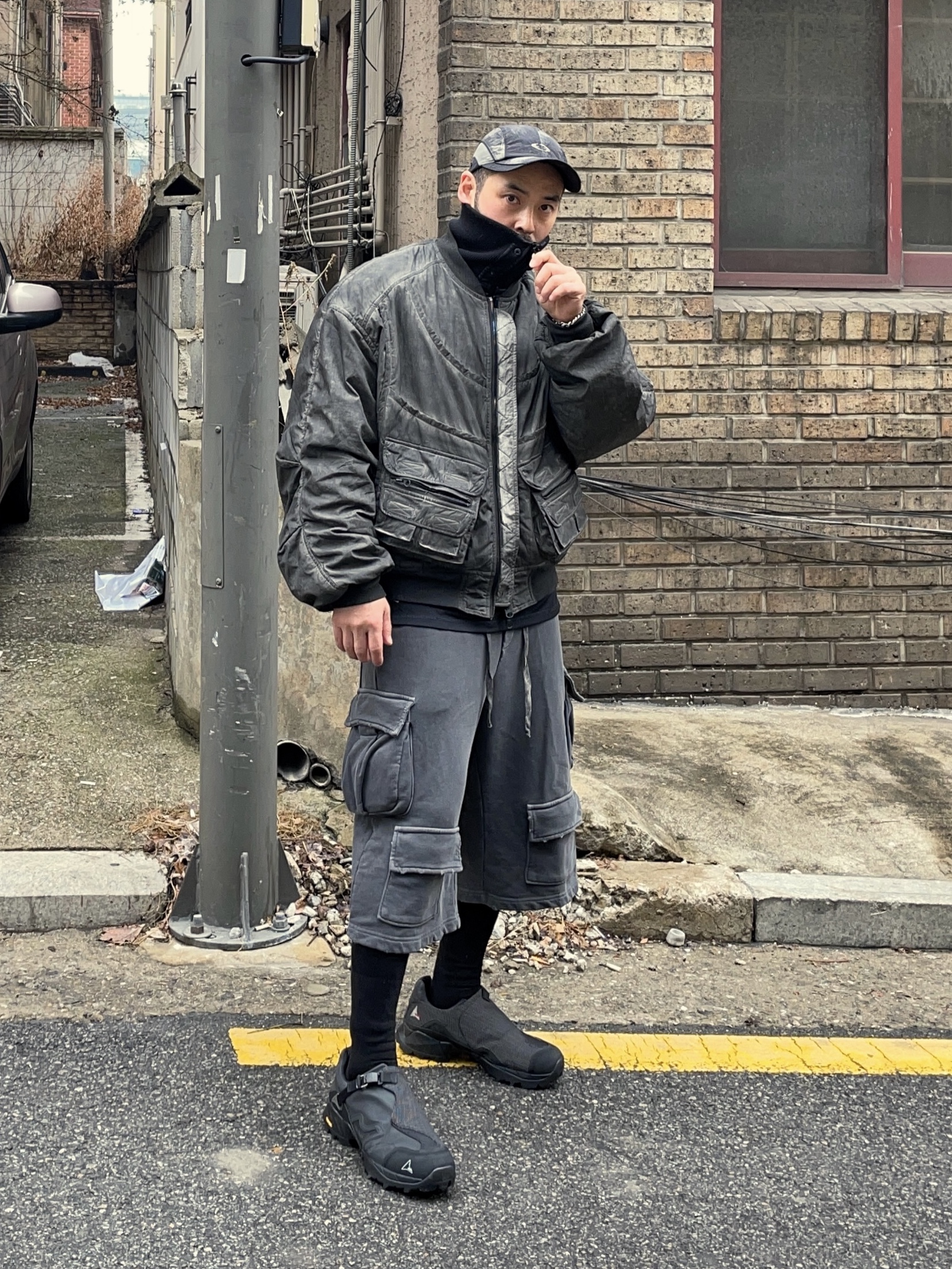 Roa Hiking Minaar Black 착용 스타일 - 4