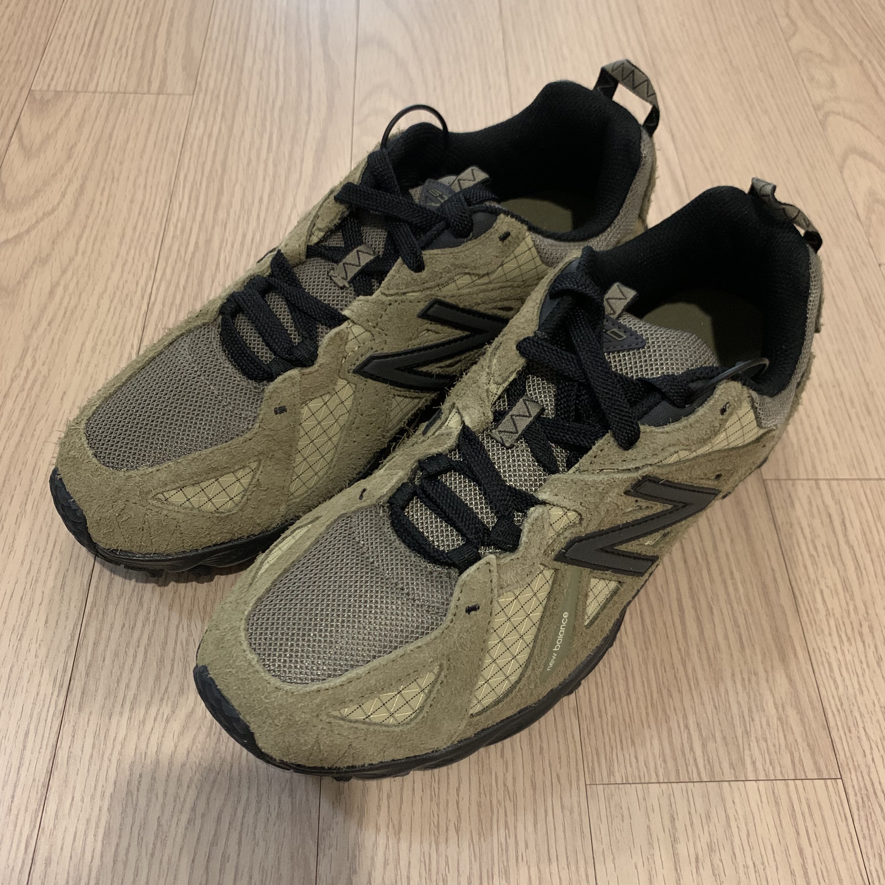 New Balance x Cayl ML610TCL Covert Green 착용 스타일