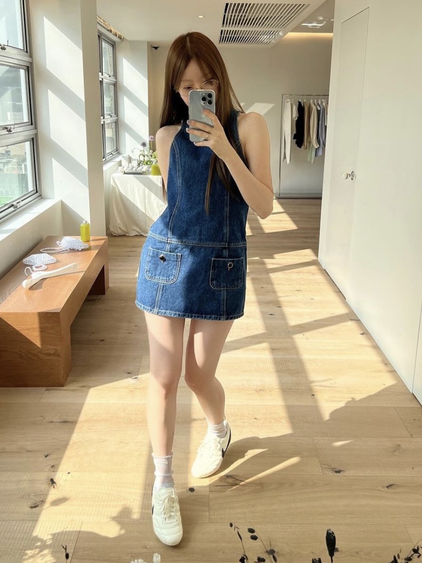 (W) Nike x Comme des Garcons HO21 Premier Sail 착용 스타일 - 2