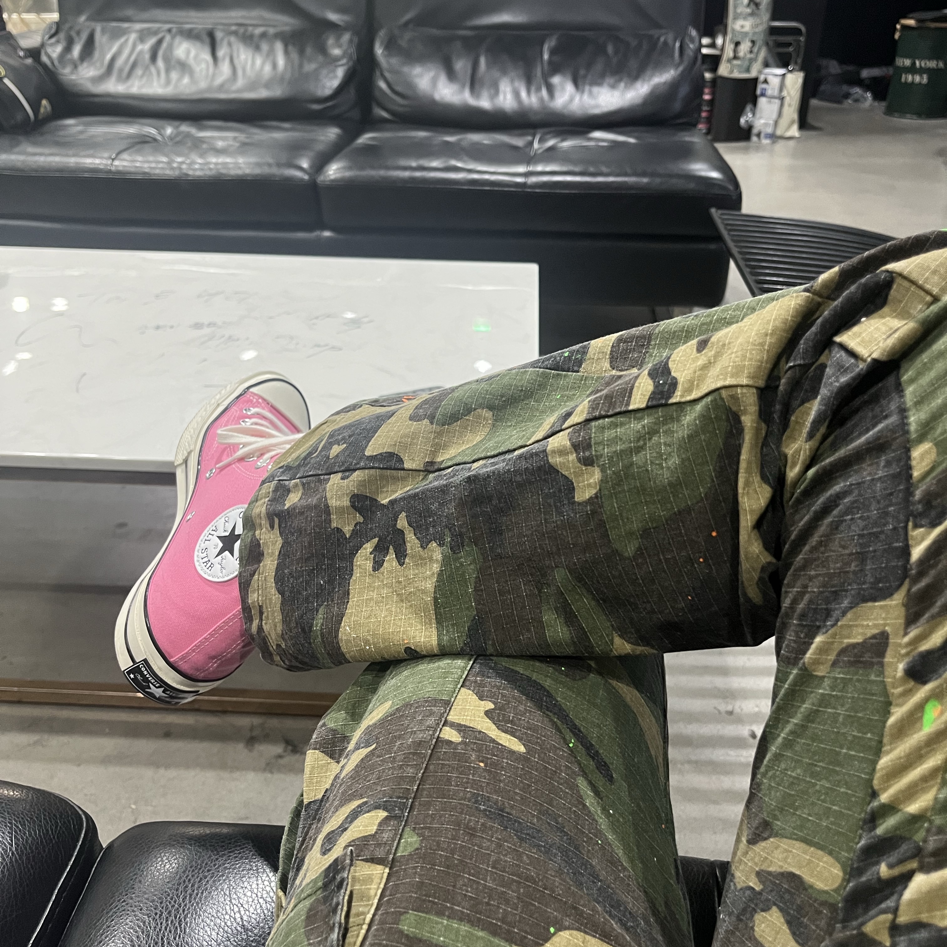 Converse Chuck 70 High Vintage Canvas Pink 착용 스타일