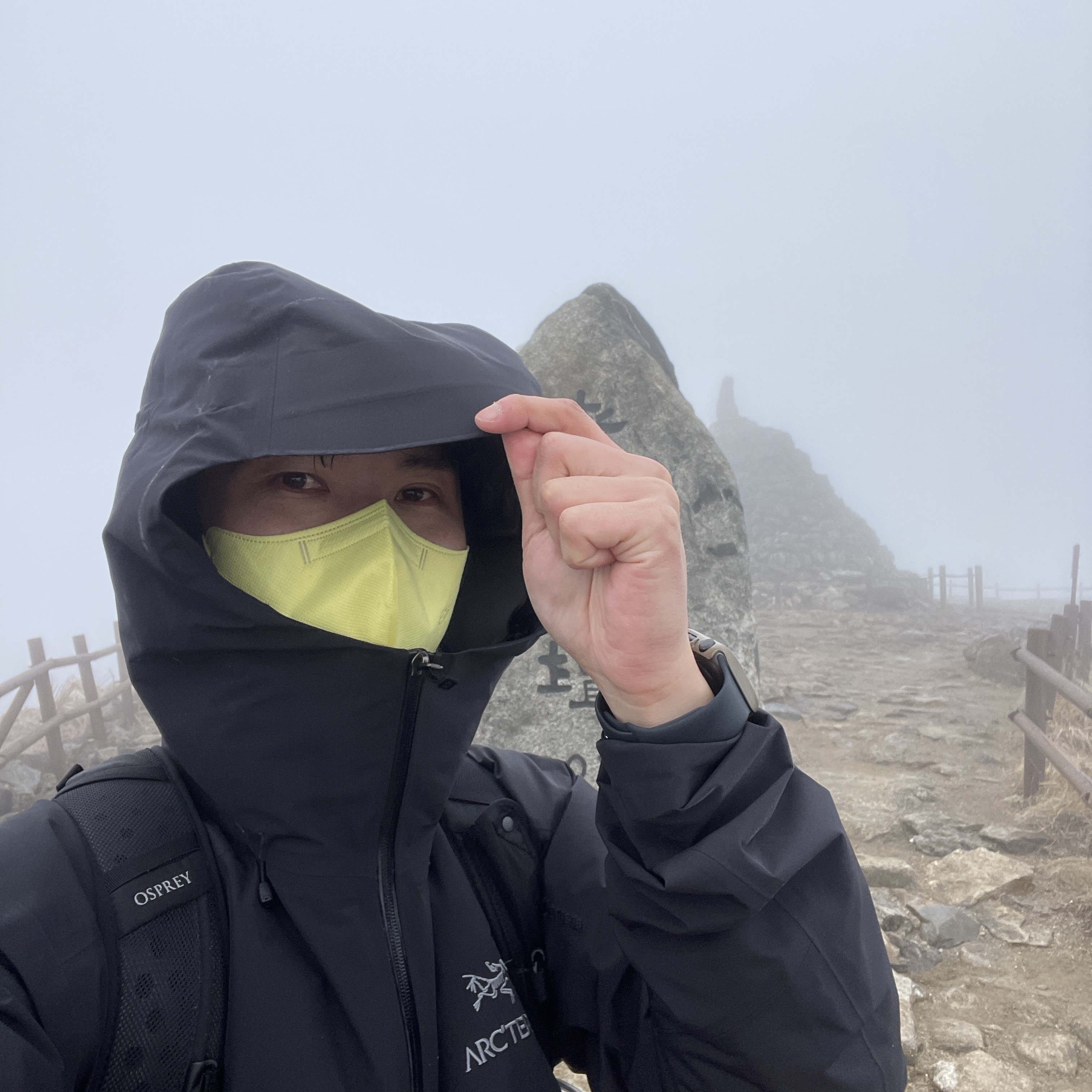 Arc'teryx Beta LT Jacket Black 착용 스타일 - 2