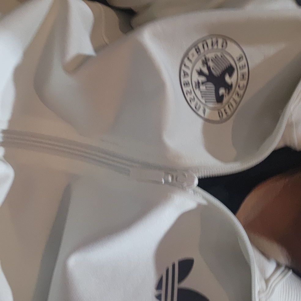 Adidas German Beckenbauer Track Top Off White - KR Sizing 착용 스타일