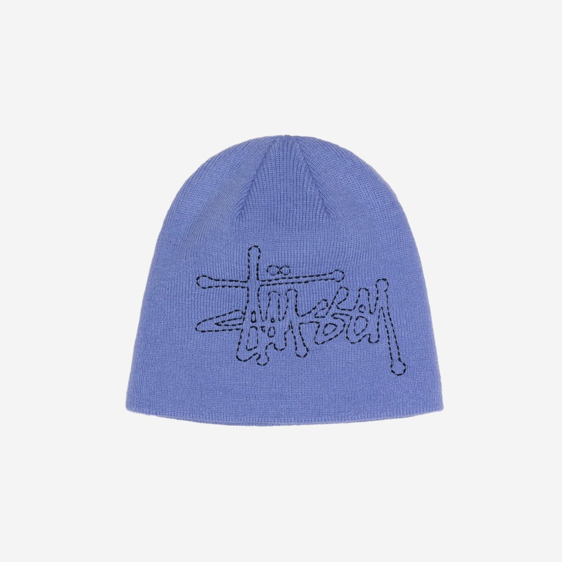 Stussy Skullcap Basic Logo Stitch Periwinkle 상세 이미지 1