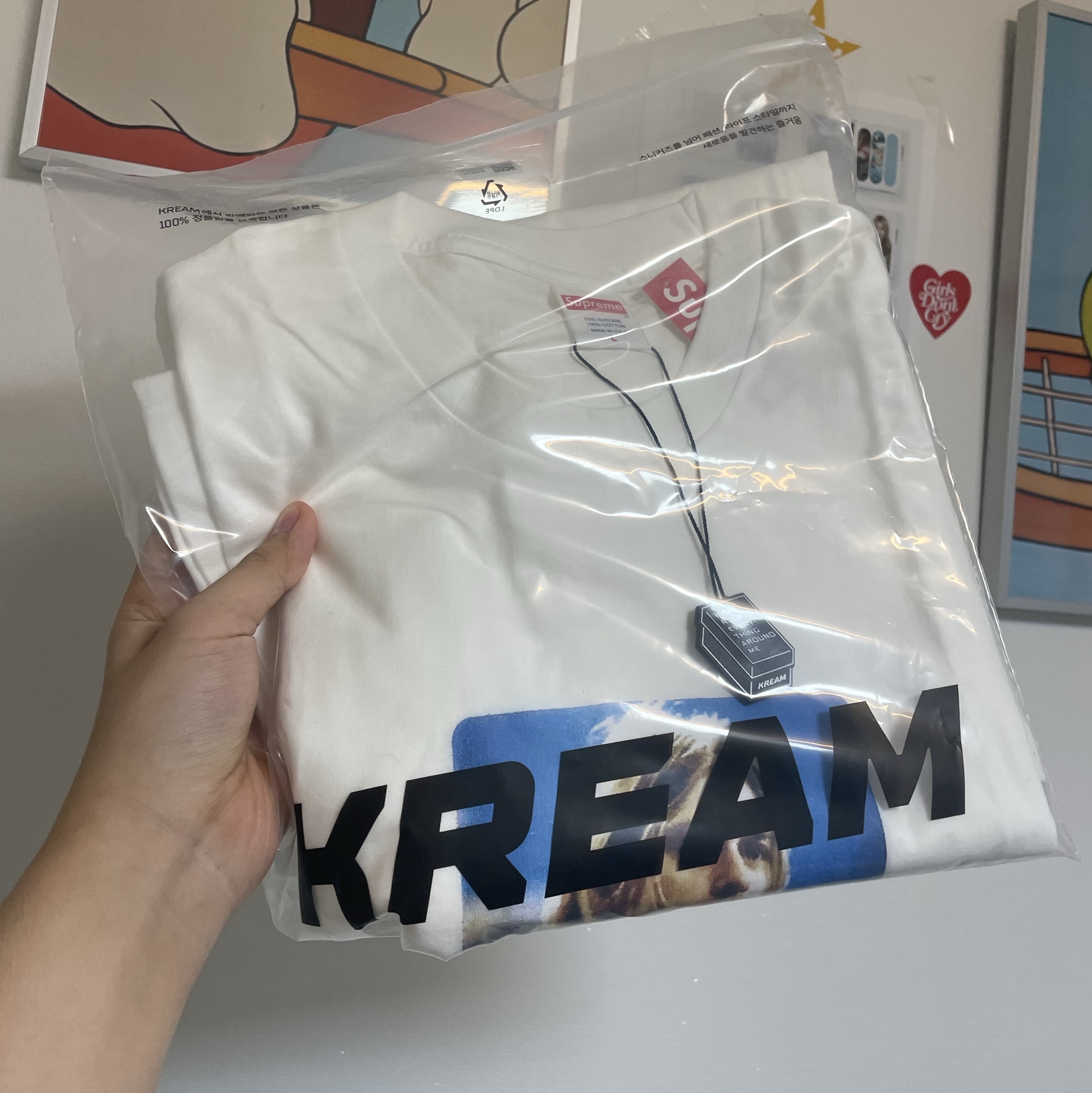 Supreme Kurt Cobain T-Shirt White - 23SS 착용 스타일 - 1