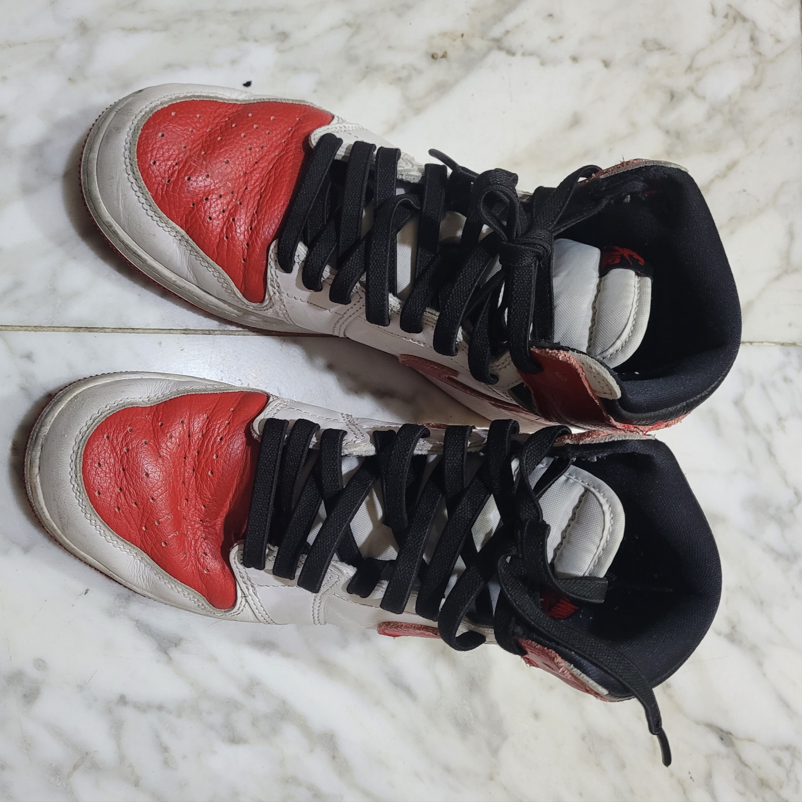 (GS) Jordan 1 Retro High OG Heritage 착용 스타일 - 3