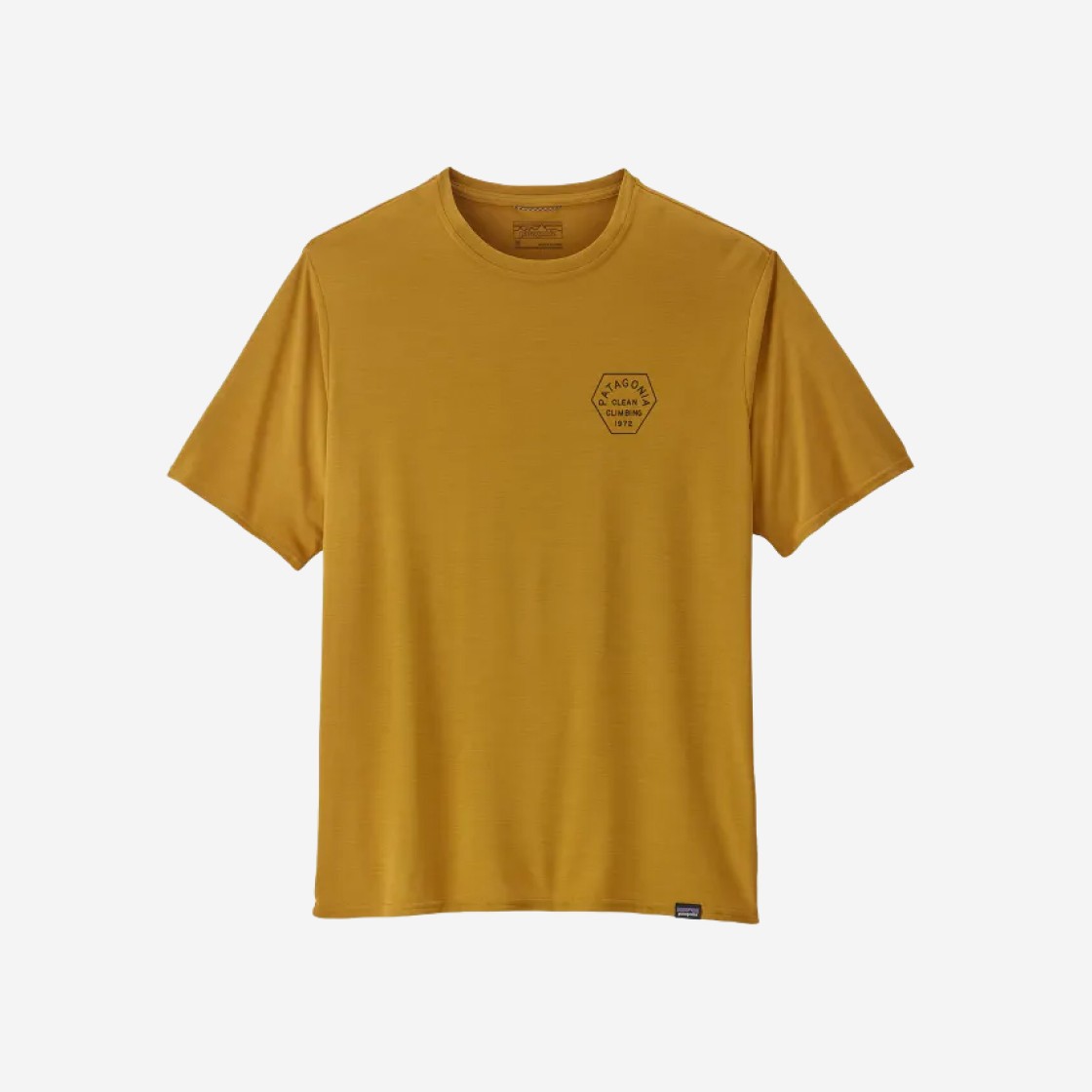 Patagonia Capilene Cool Daily Graphic T-Shirt Cabin Gold X-Dye 상세 이미지 2