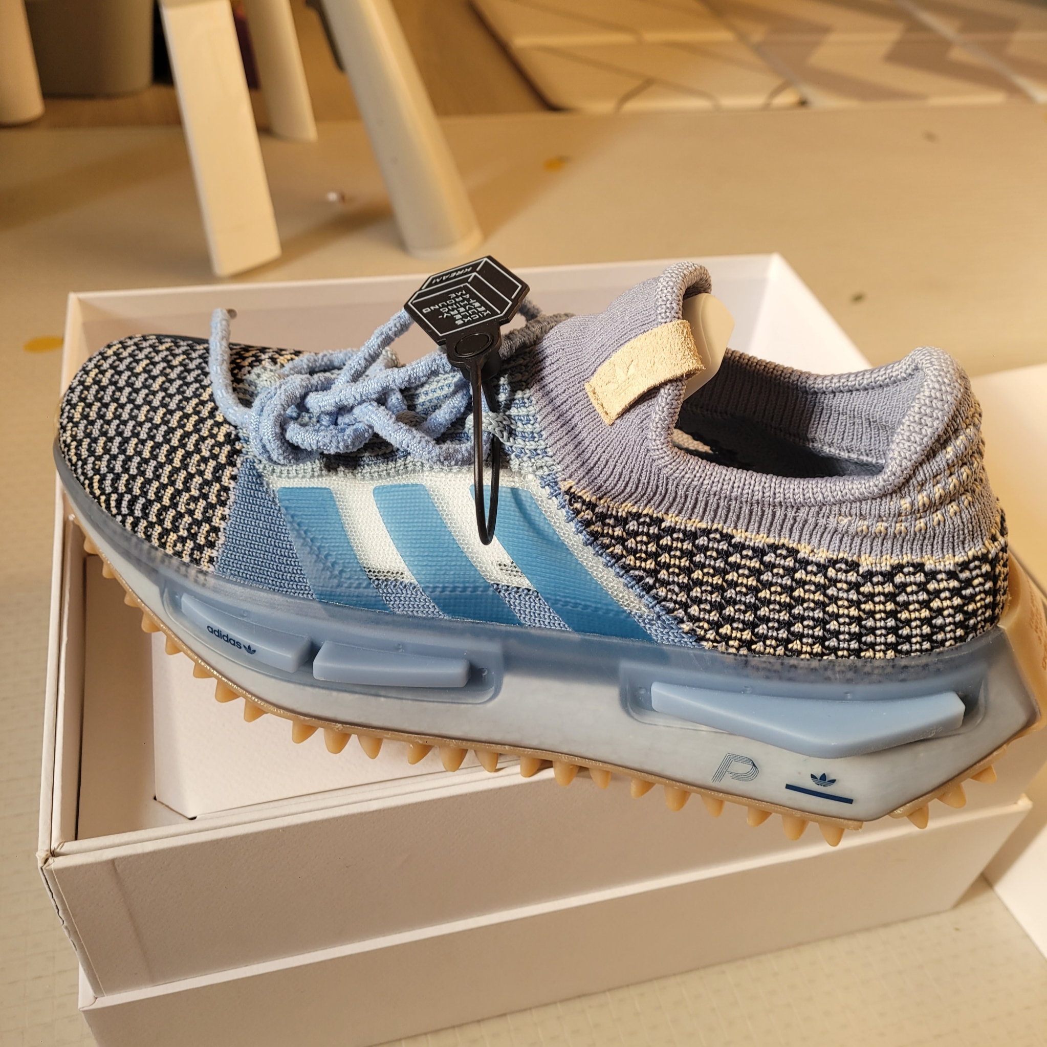 Adidas x Philllllthy NMD S1 Ambient Sky Crew Navy 착용 스타일