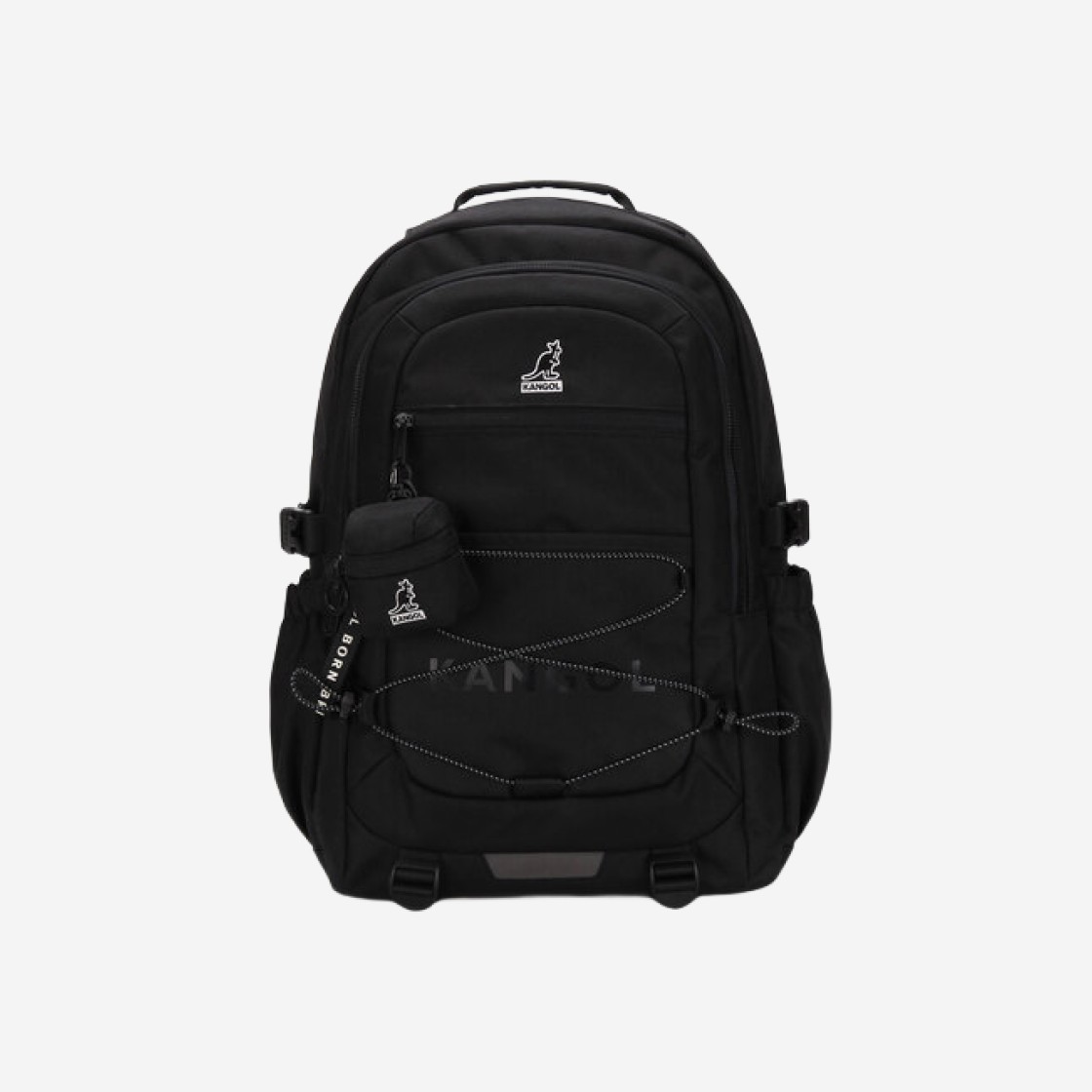 Kangol Ultra String Backpack 1451 Black 상세 이미지 1