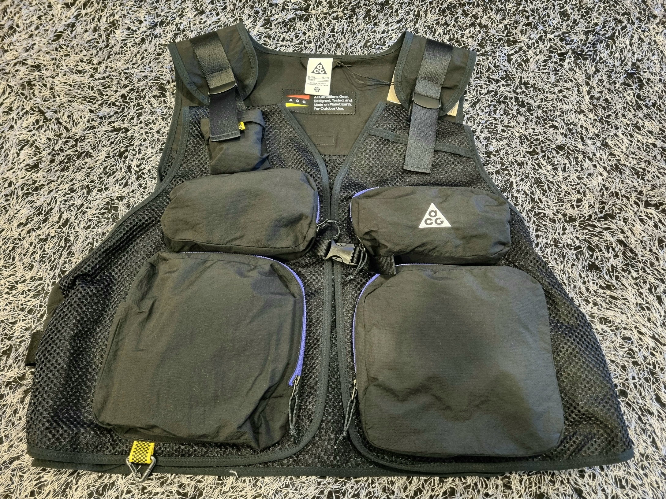Nike ACG River Drifter Vest Black - Asia 착용 스타일 - 1