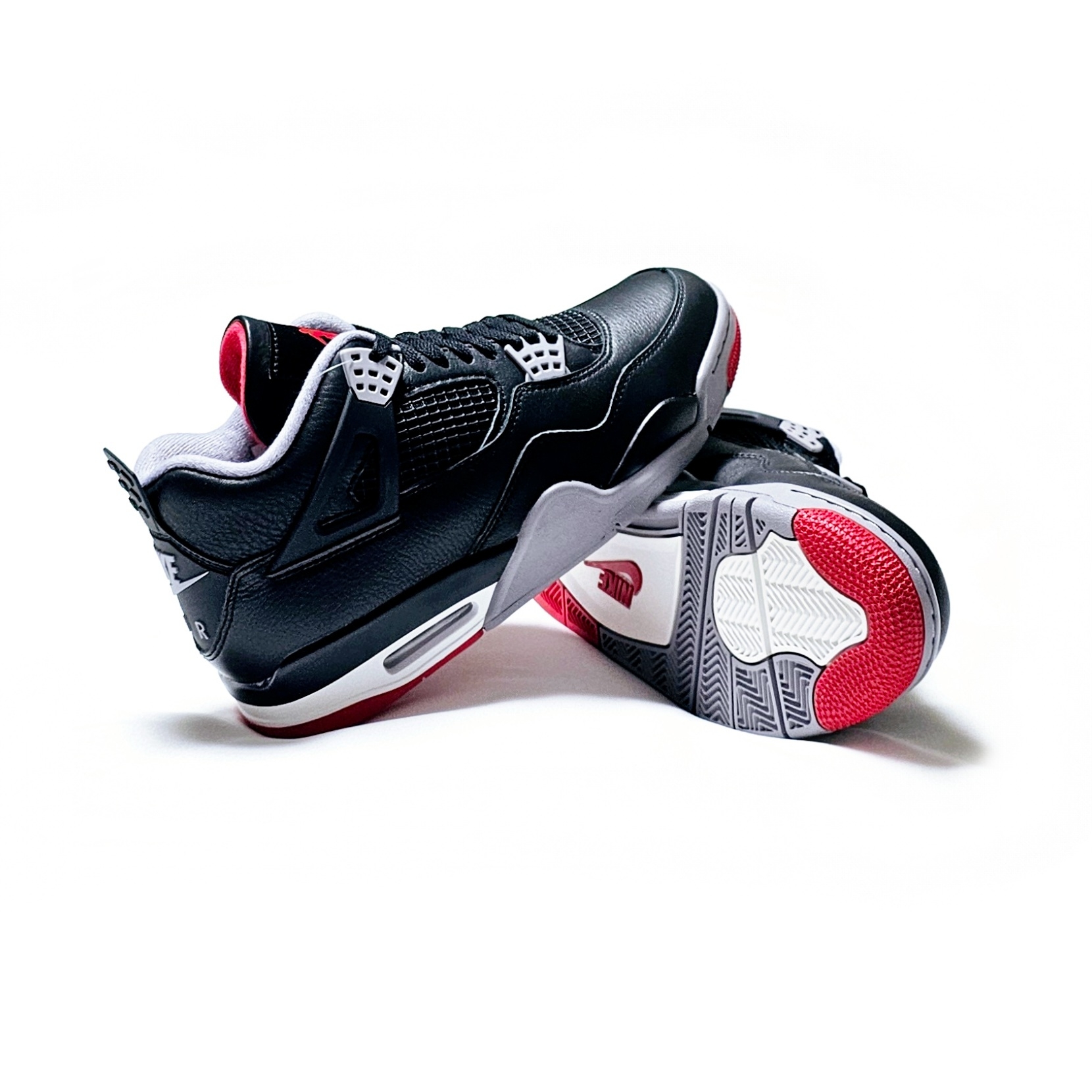 Jordan 4 Retro Bred Reimagined 착용 스타일 - 1