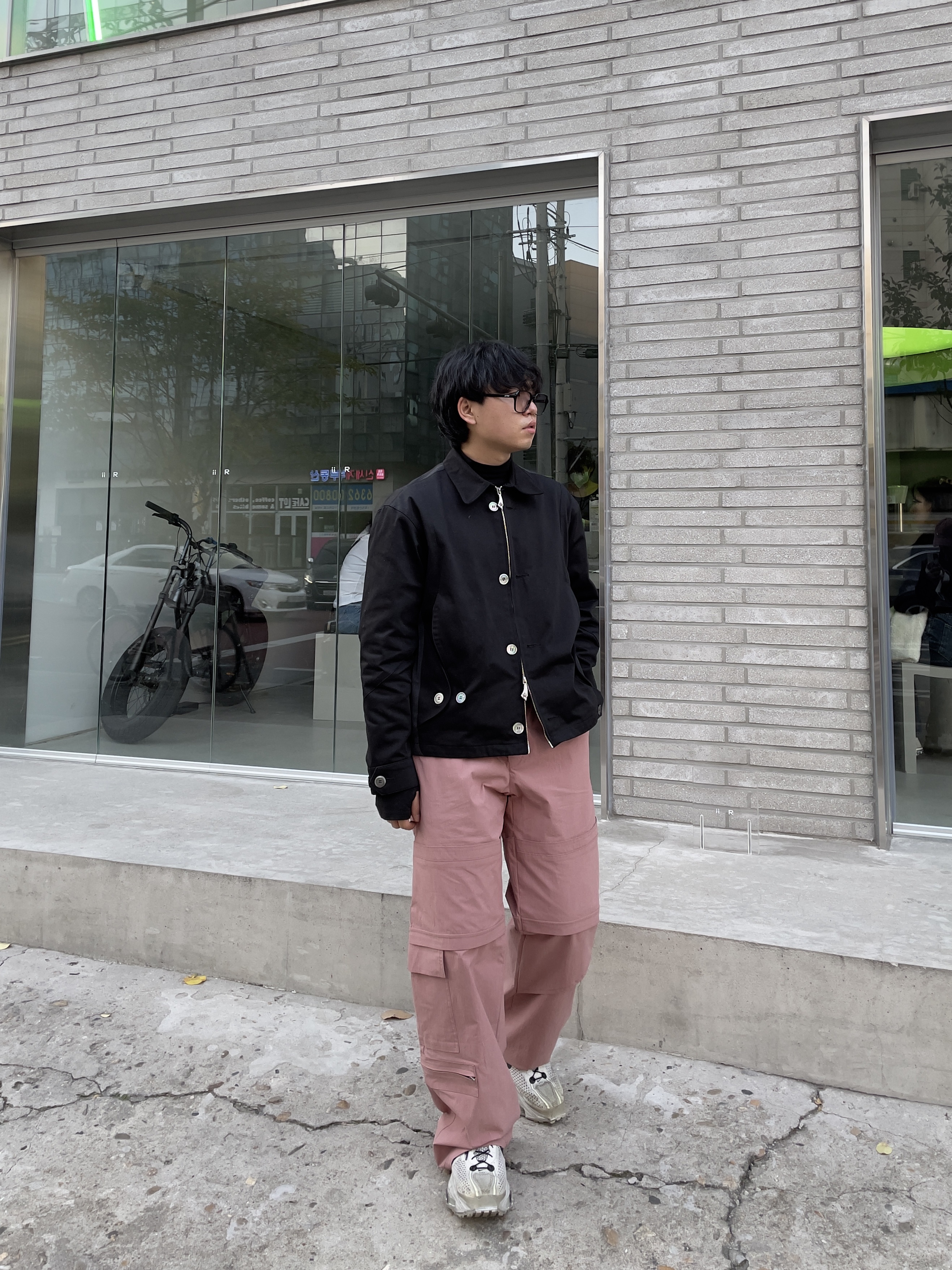 Nike x Matthew M Williams Zoom 004 Stone 착용 스타일 - 1