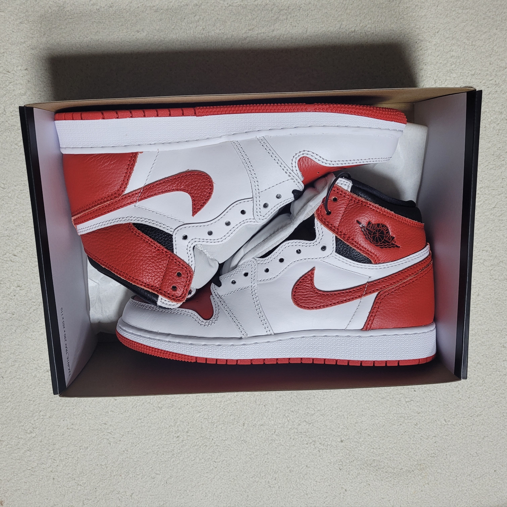 (GS) Jordan 1 Retro High OG Heritage 착용 스타일 - 1