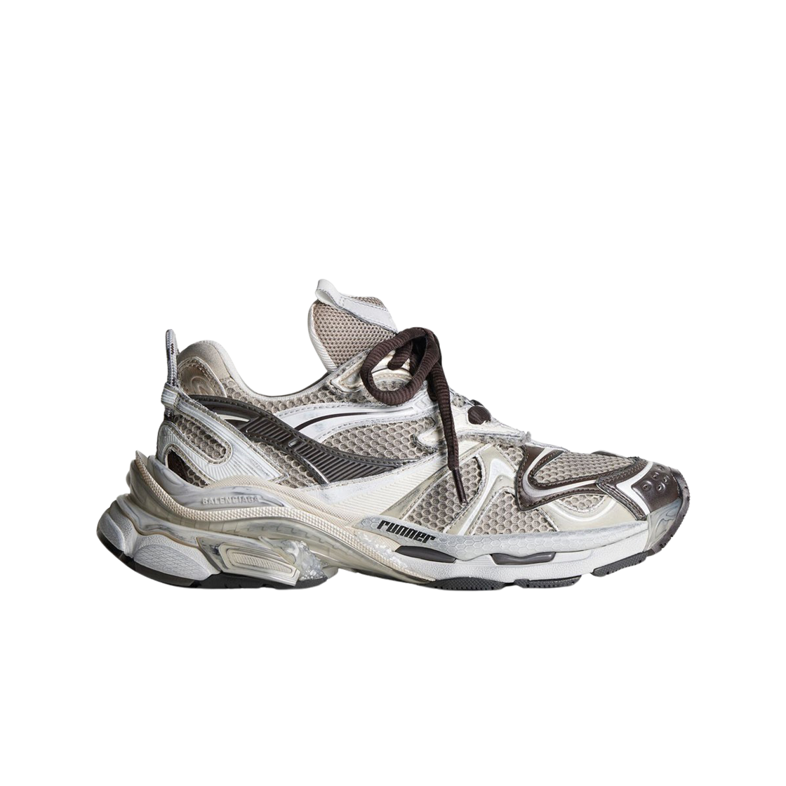 발렌시아가 러너 2.0 스니커즈 베이지