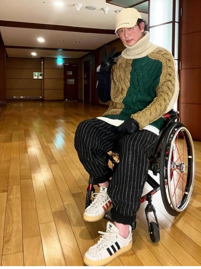 Adidas x Song for the Mute Campus 80s Bliss Core Black, Nike x Stussy NRG Striped Wool Pants Black (DR4021-010) 착용 스타일