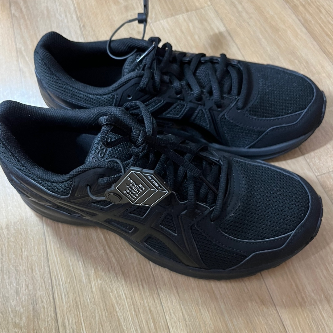 Asics Jog 100 2 Black 착용 스타일