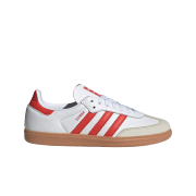 (W) Adidas Samba OG Cloud White Solar Red