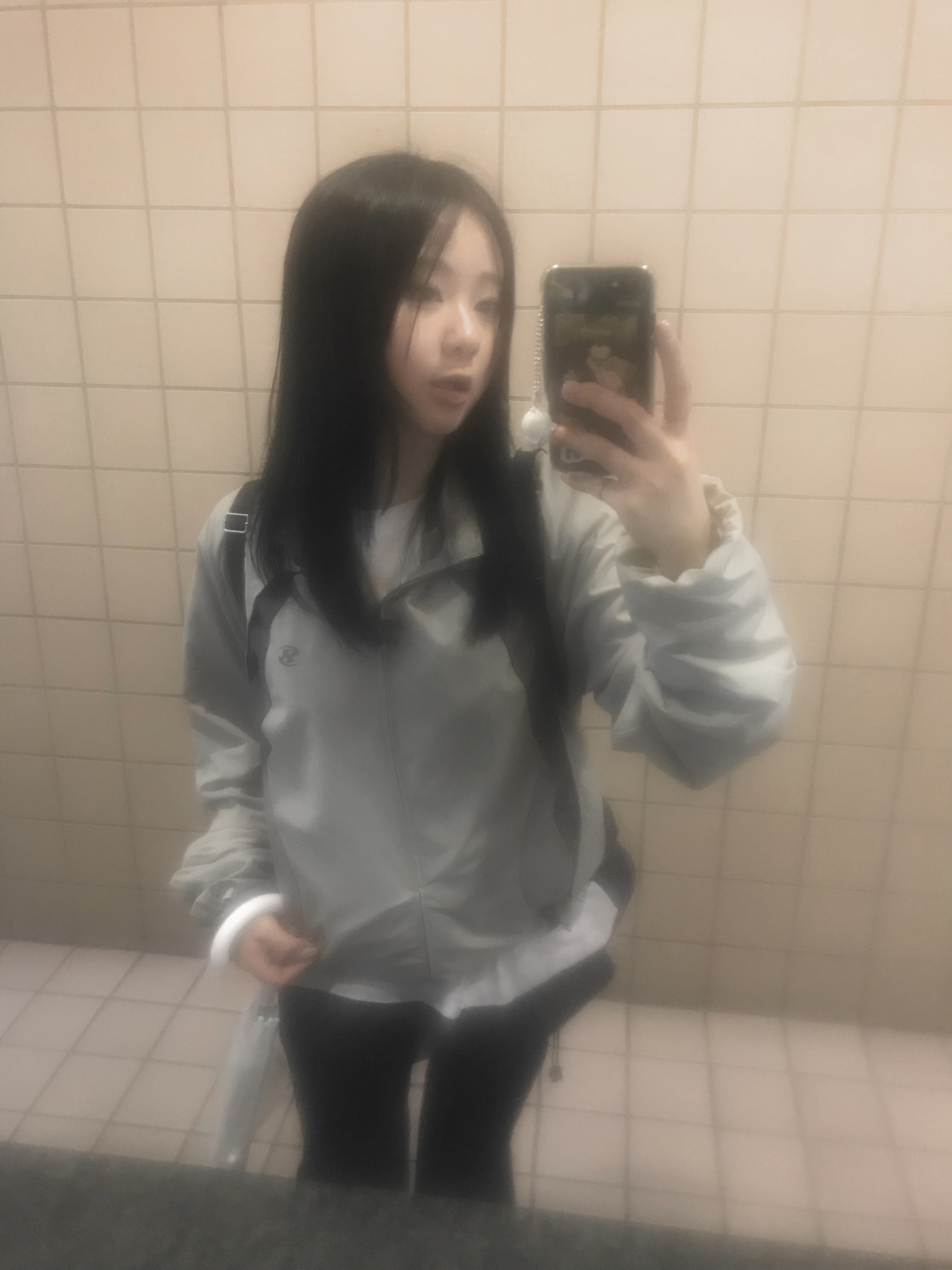 Sansan Gear Conversion Jacket Grey - 23SS, Sansan Gear Logo Long Sleeves White - 23FW 착용 스타일 - 2