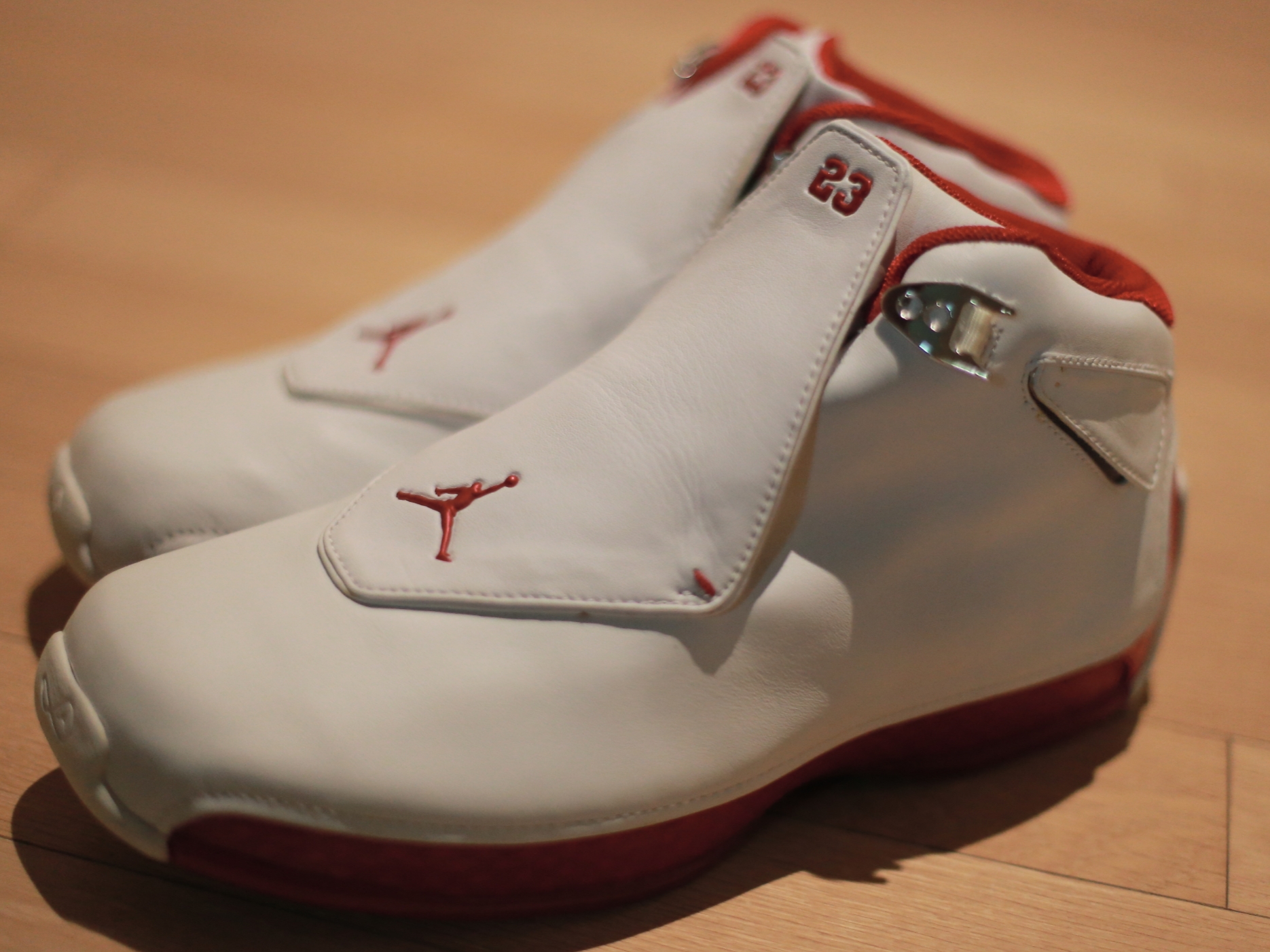 Jordan 18 OG White Sport Royal 착용 스타일 - 2