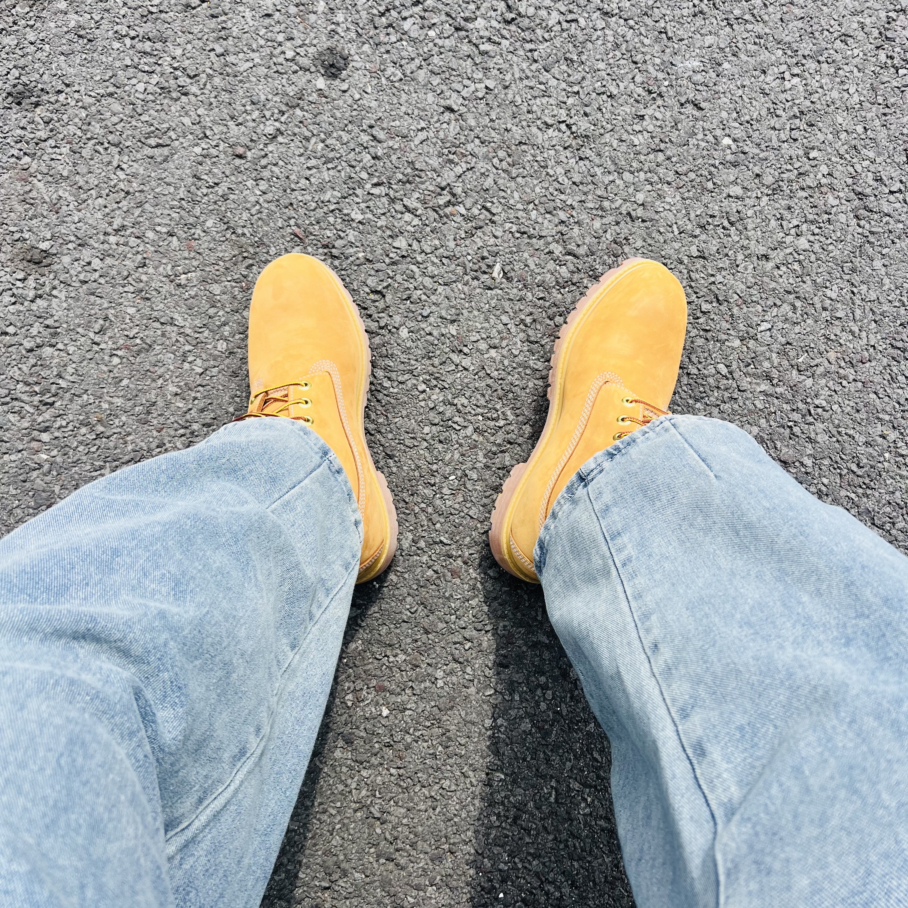 Timberland Premium 6 inch Waterproof Boot Wheat Nubuck - Wide 착용 스타일