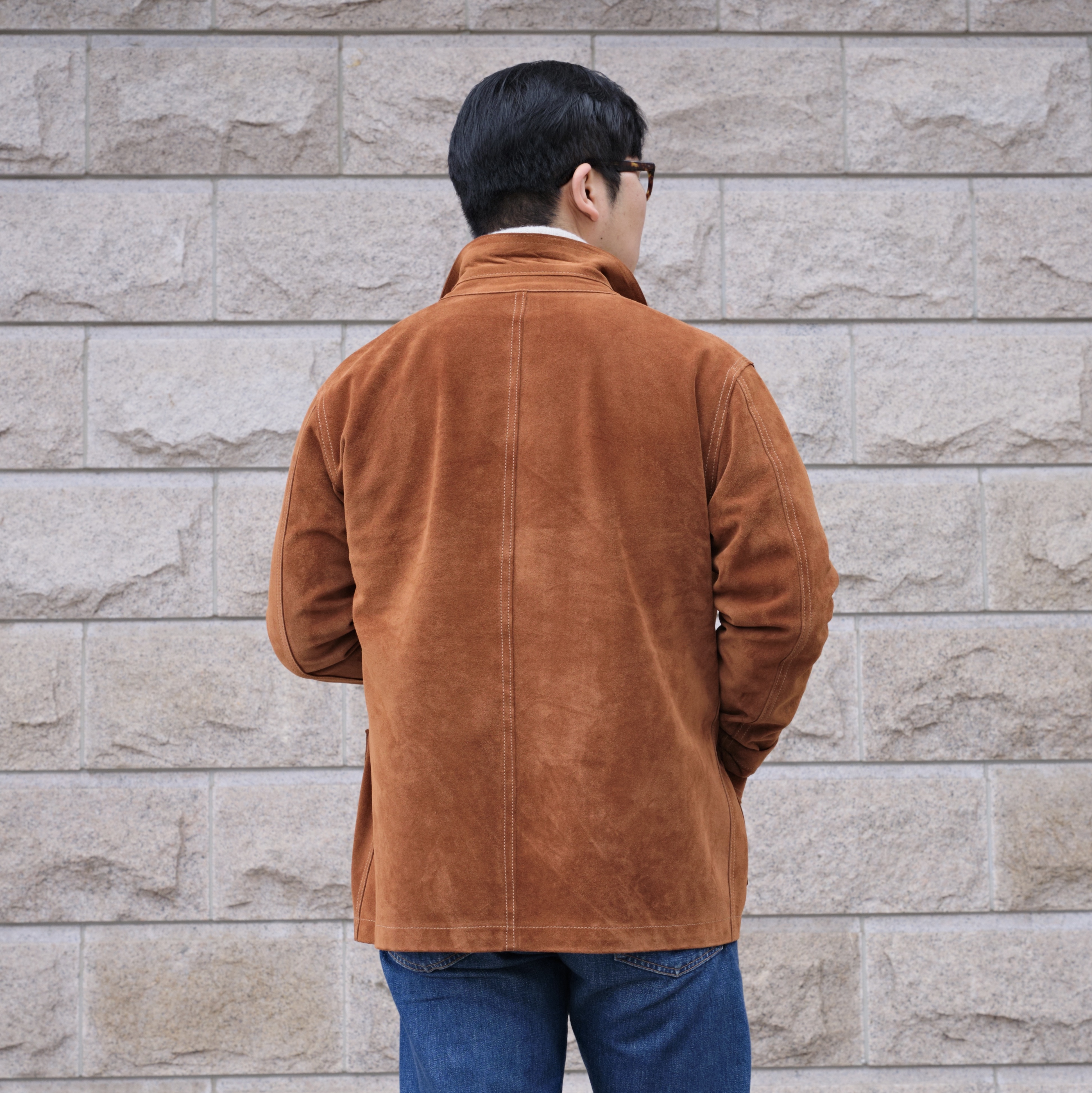 Fullcount 1102 Straight Denim That Thing Indigo Blue 착용 스타일 - 6