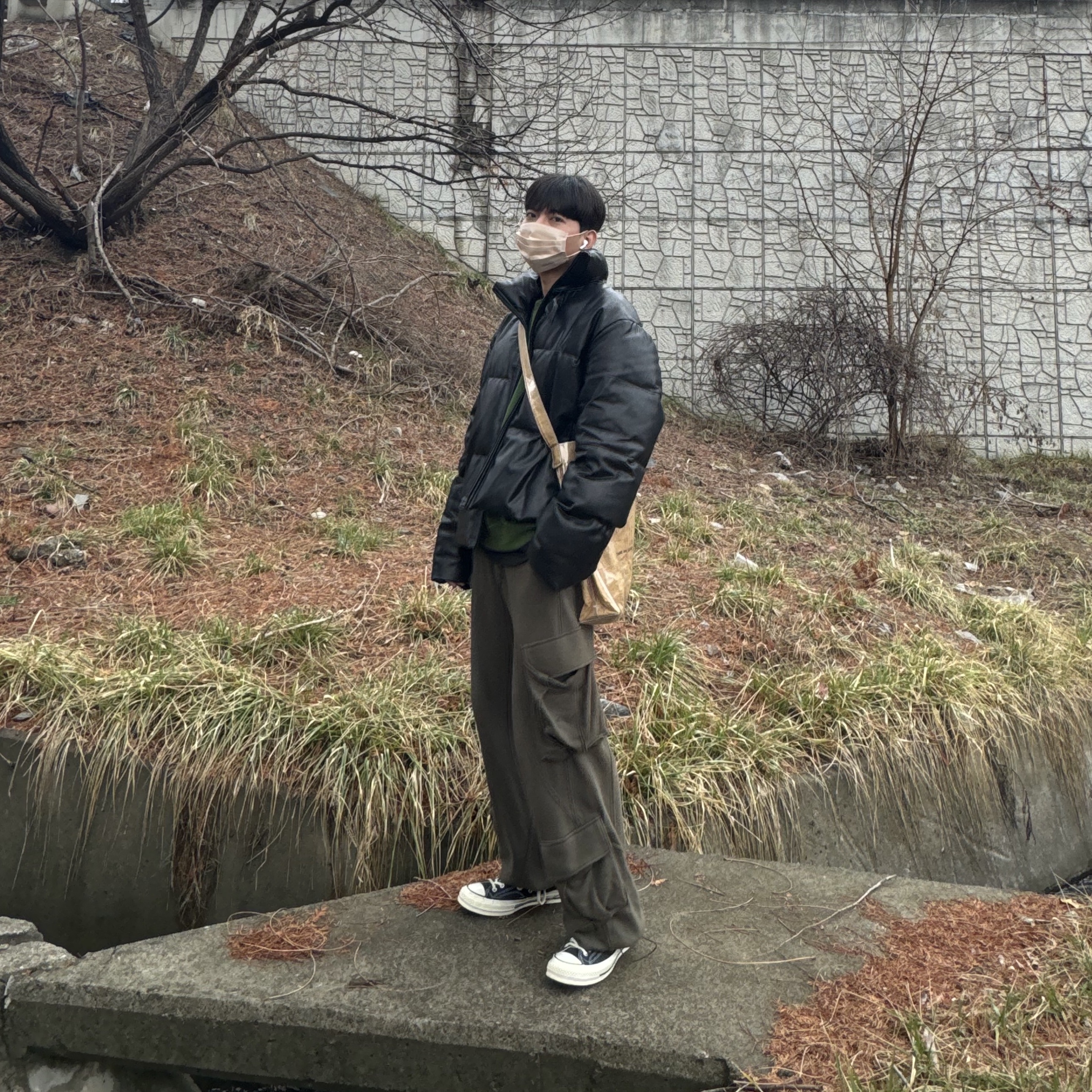 Converse Chuck 70 Hi Black 착용 스타일