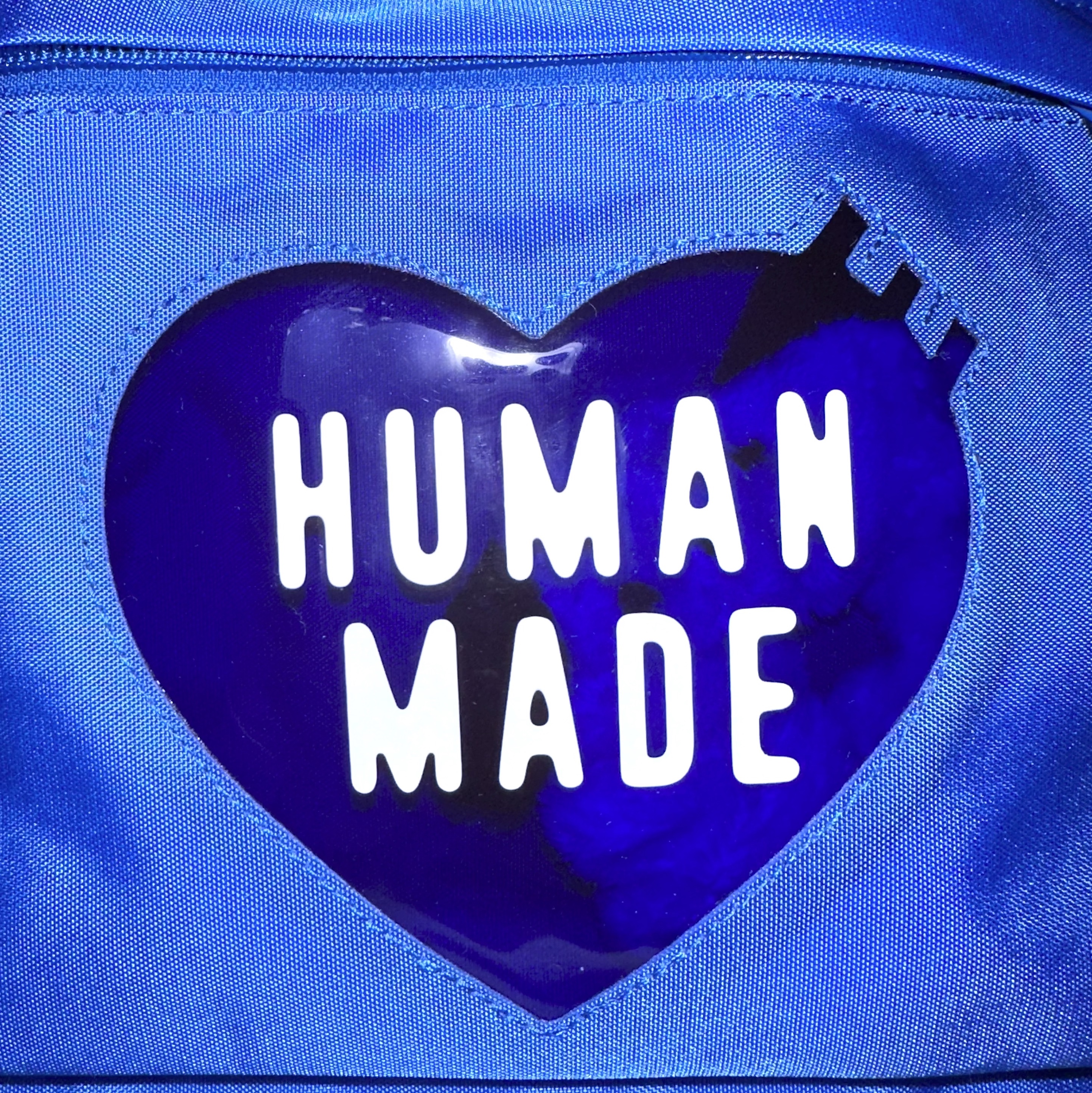Human Made Backpack Blue, Human Made Backpack Black 착용 스타일