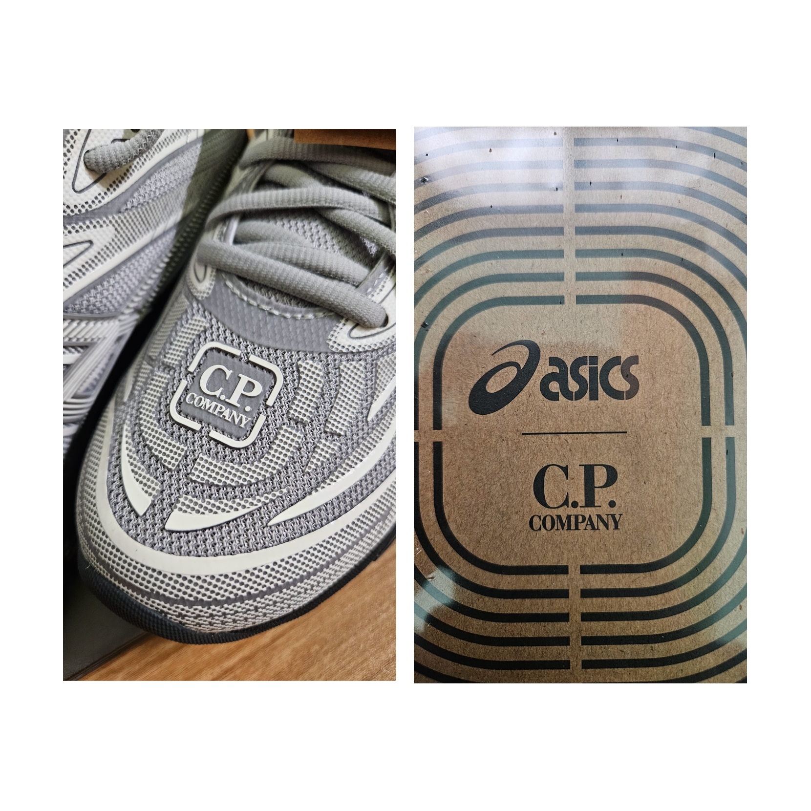 Asics x C.P. Company Gel-Quantum 360 VIII Cement Grey 착용 스타일