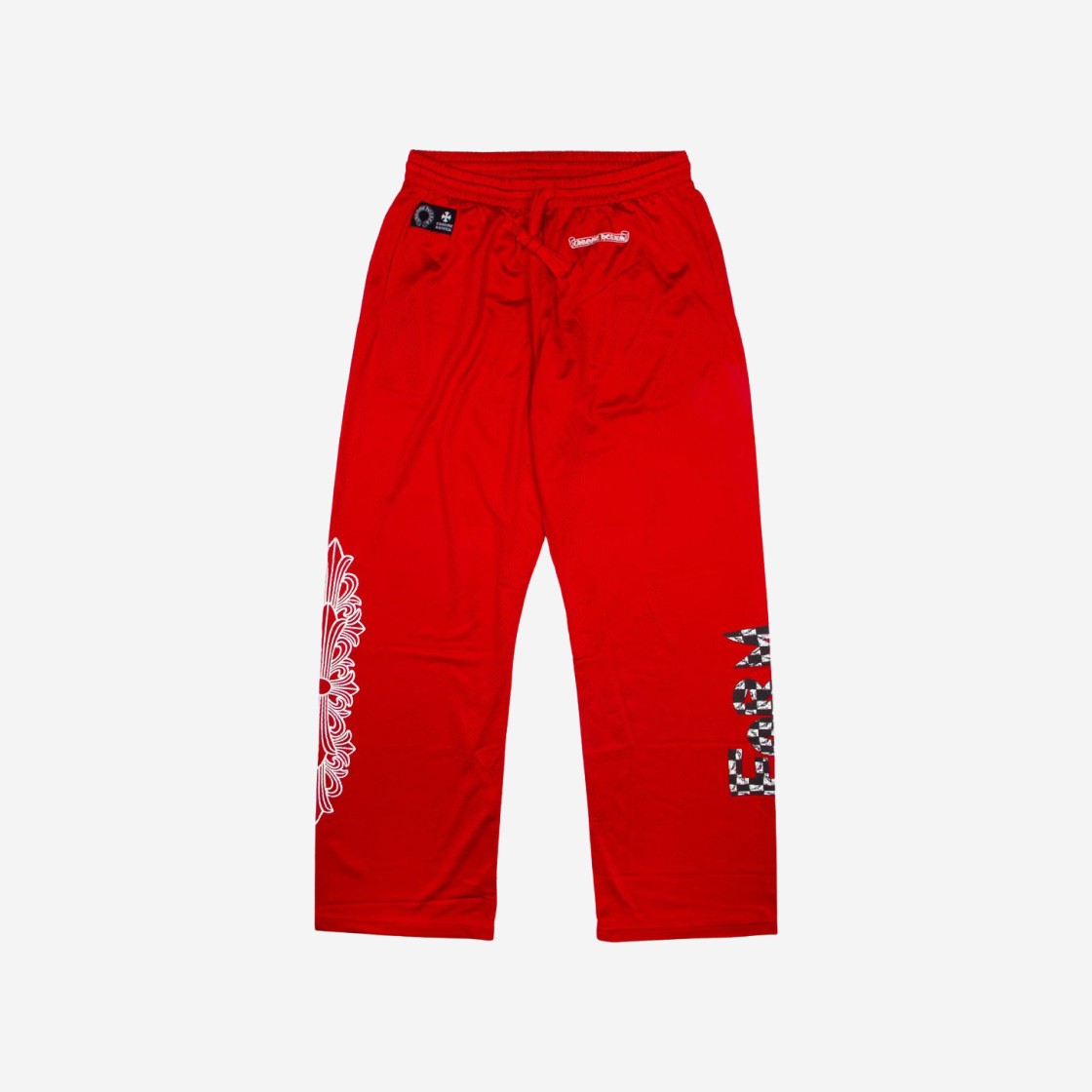 Chrome Hearts Matty Boy Jersey Mesh Pants Red 상세 이미지 1