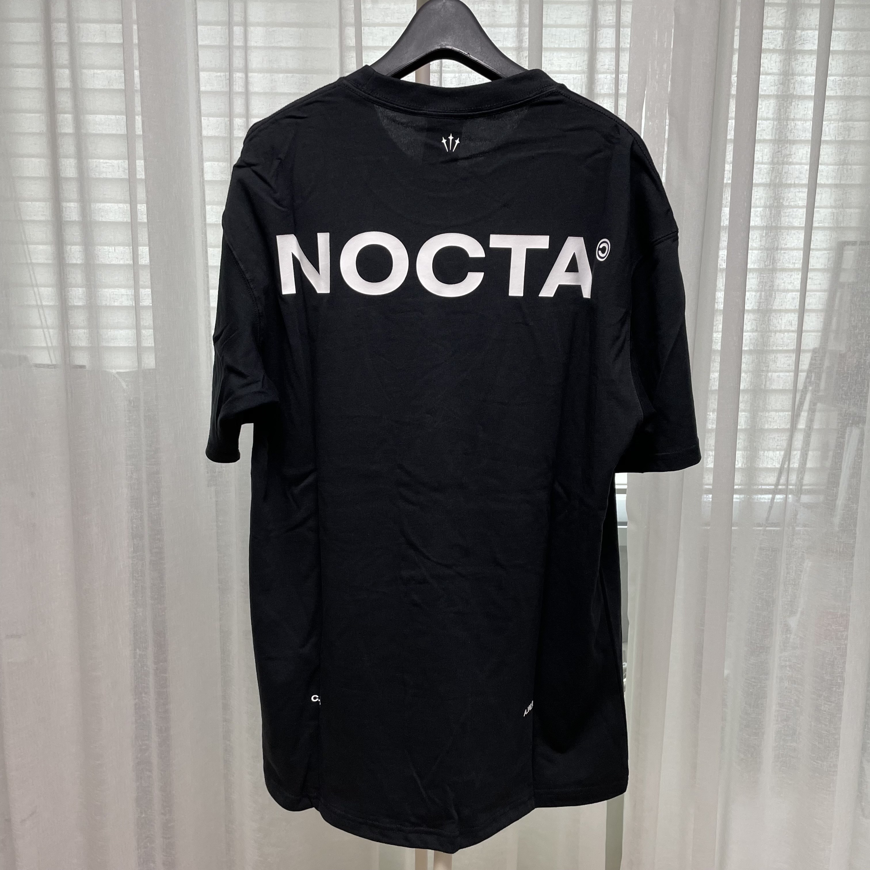 Nike x Drake Nocta Max 90 T-Shirt Black (FN7663-010) 착용 스타일 - 1