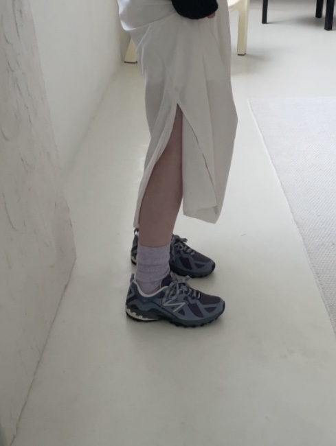New Balance ML610T Arctic Grey - D Standard 착용 스타일