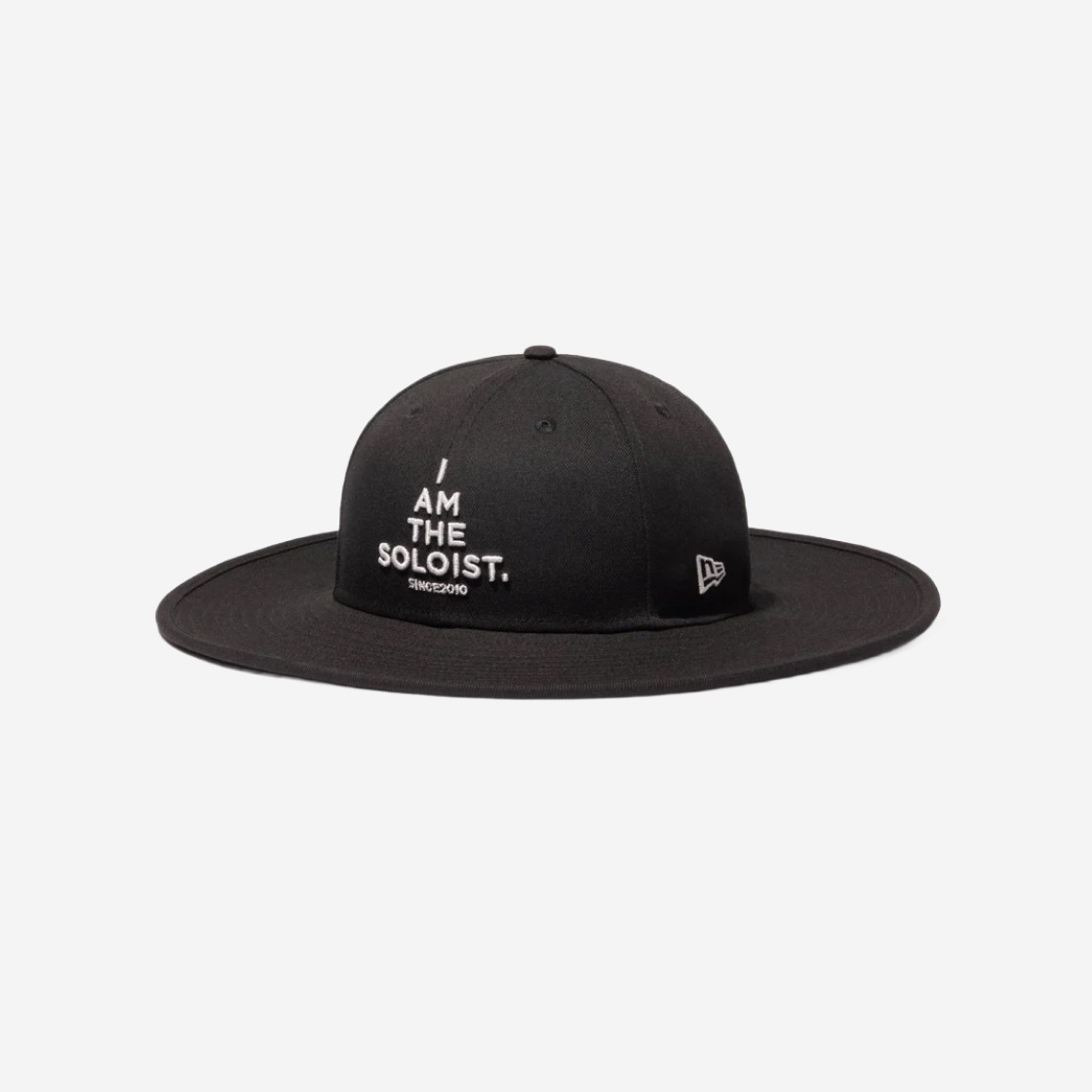 New Era x Takahiromiyashita The Soloist Fitted Long Brim Hat Black 상세 이미지 2