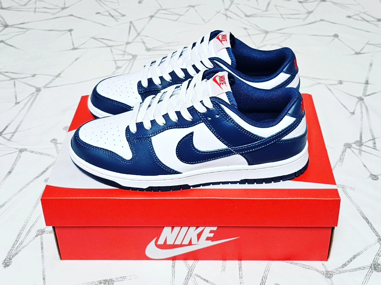 Nike Dunk Low Retro Valerian Blue 착용 스타일 - 2