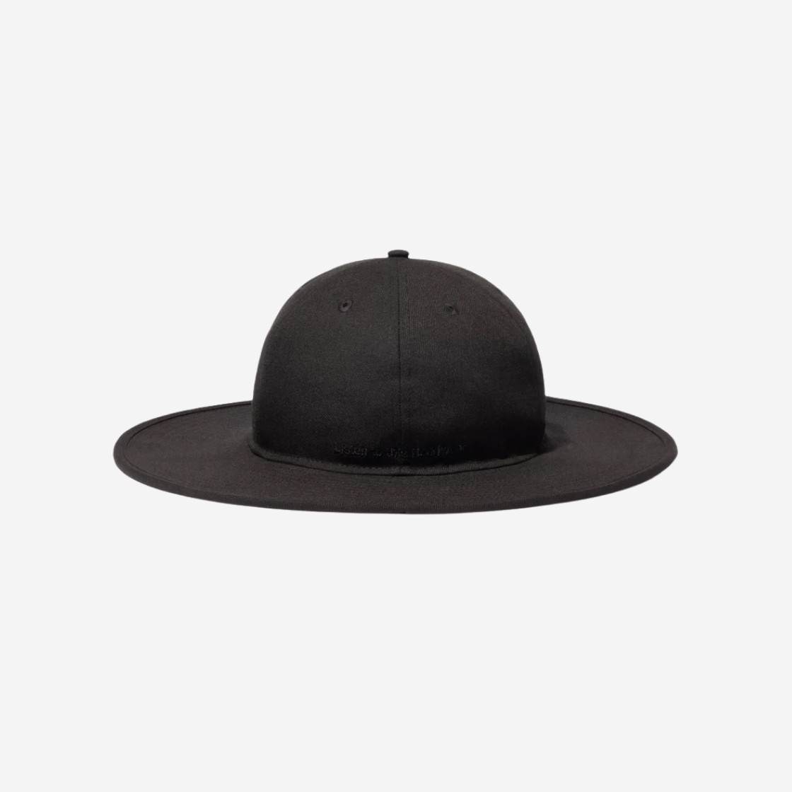 New Era x Takahiromiyashita The Soloist Fitted Long Brim Hat Black 상세 이미지 4