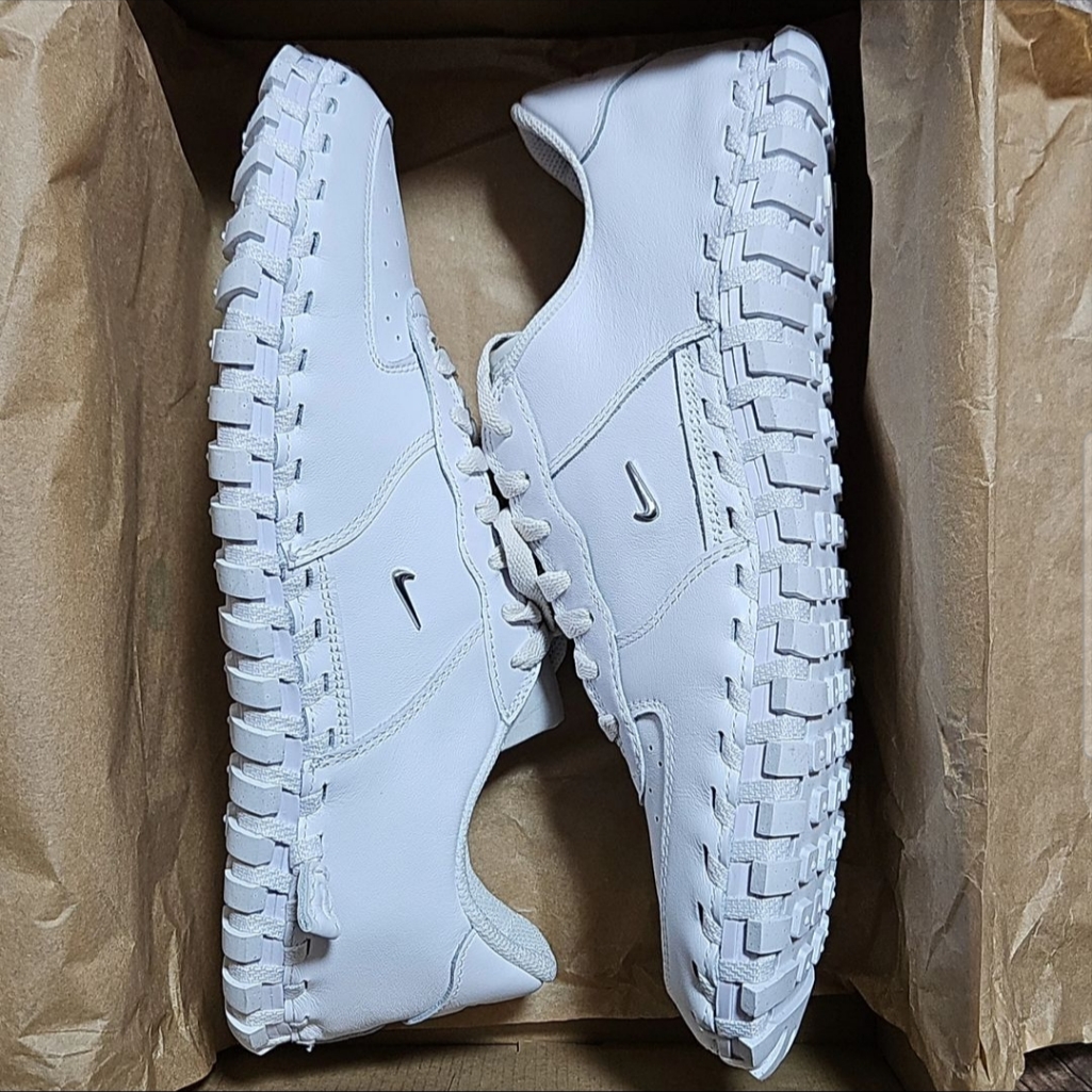 Nike x Jacquemus J Force 1 Low LX SP White 착용 스타일