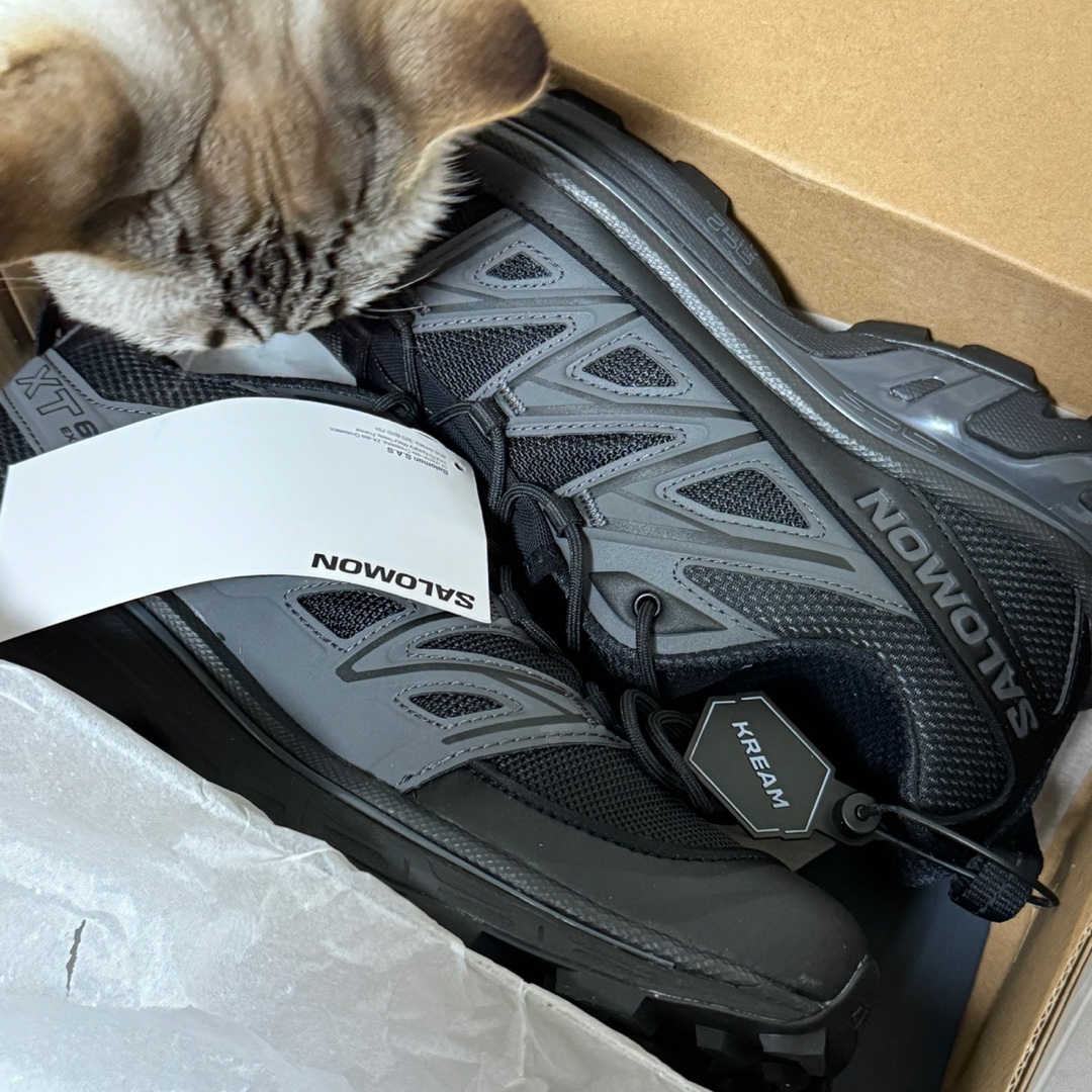 Salomon XT-6 Expanse Black Ebony 착용 스타일